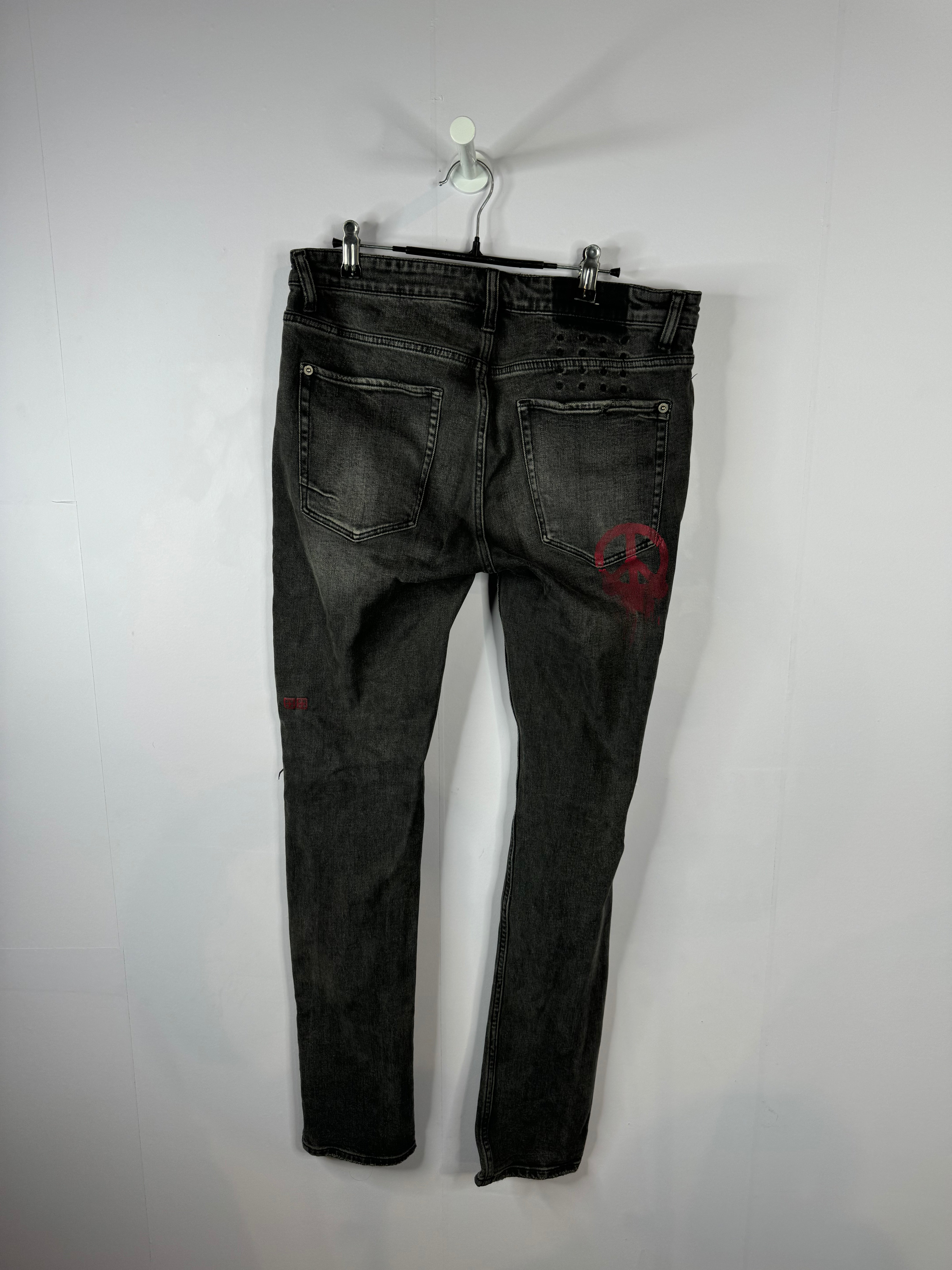 Ksubi Jeans Faded Grey Used 33