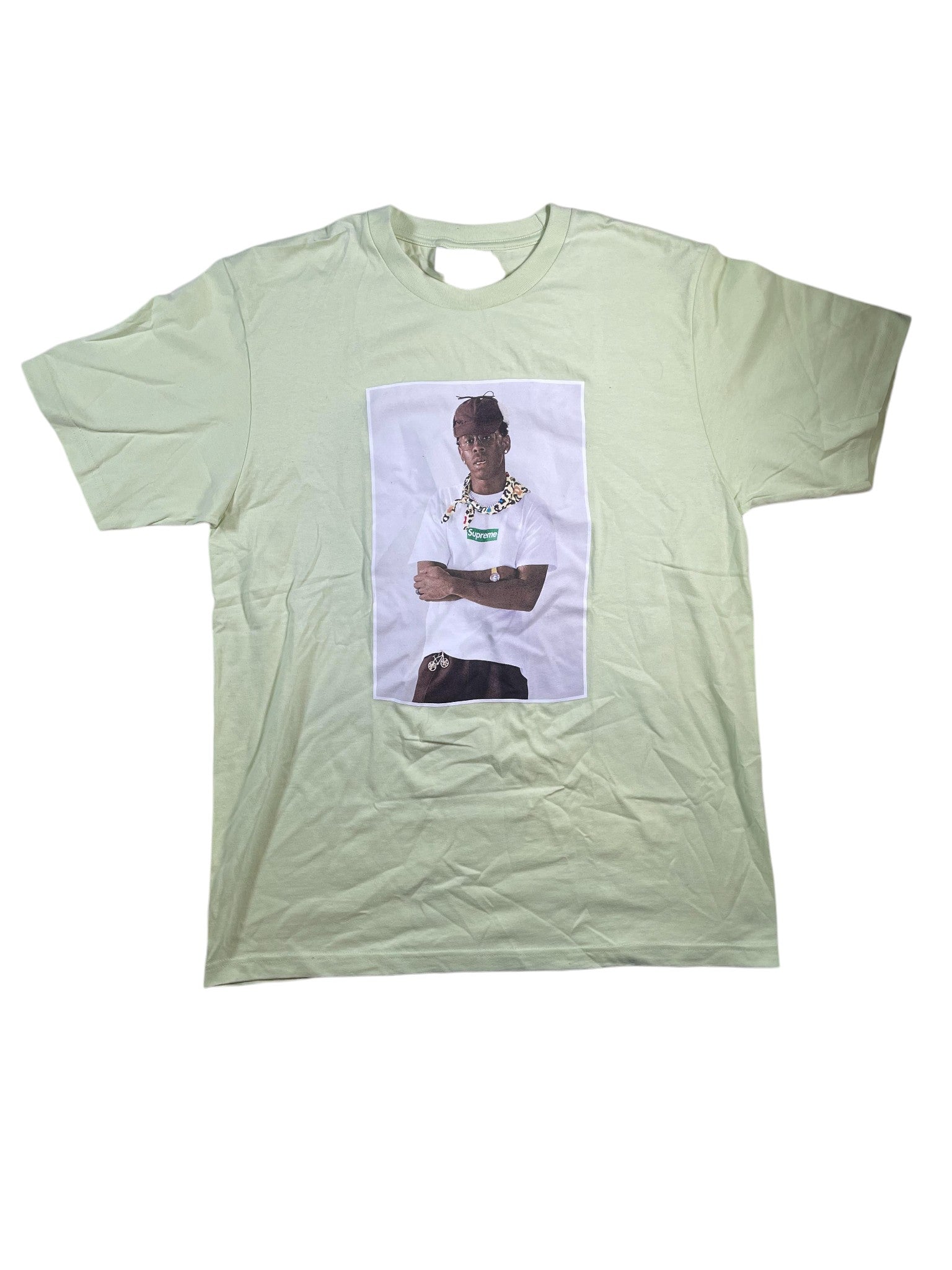 Supreme 'Tyler The Creator' Pale Mint Tee