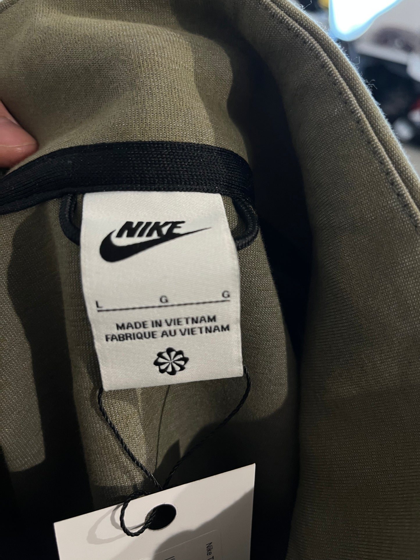 Nike Tech Sweatsuit Green Next Nature Used Large