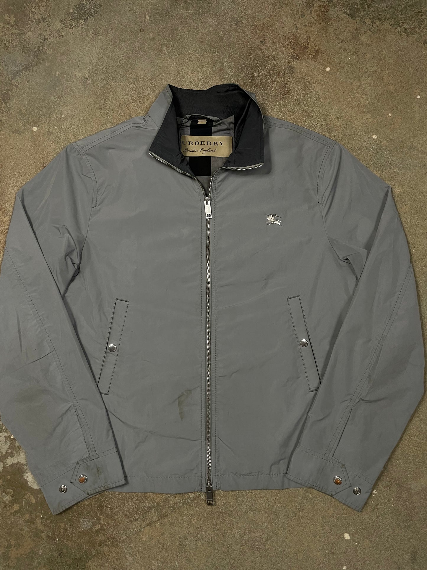 Burberry Windbreaker Grey 52 Used