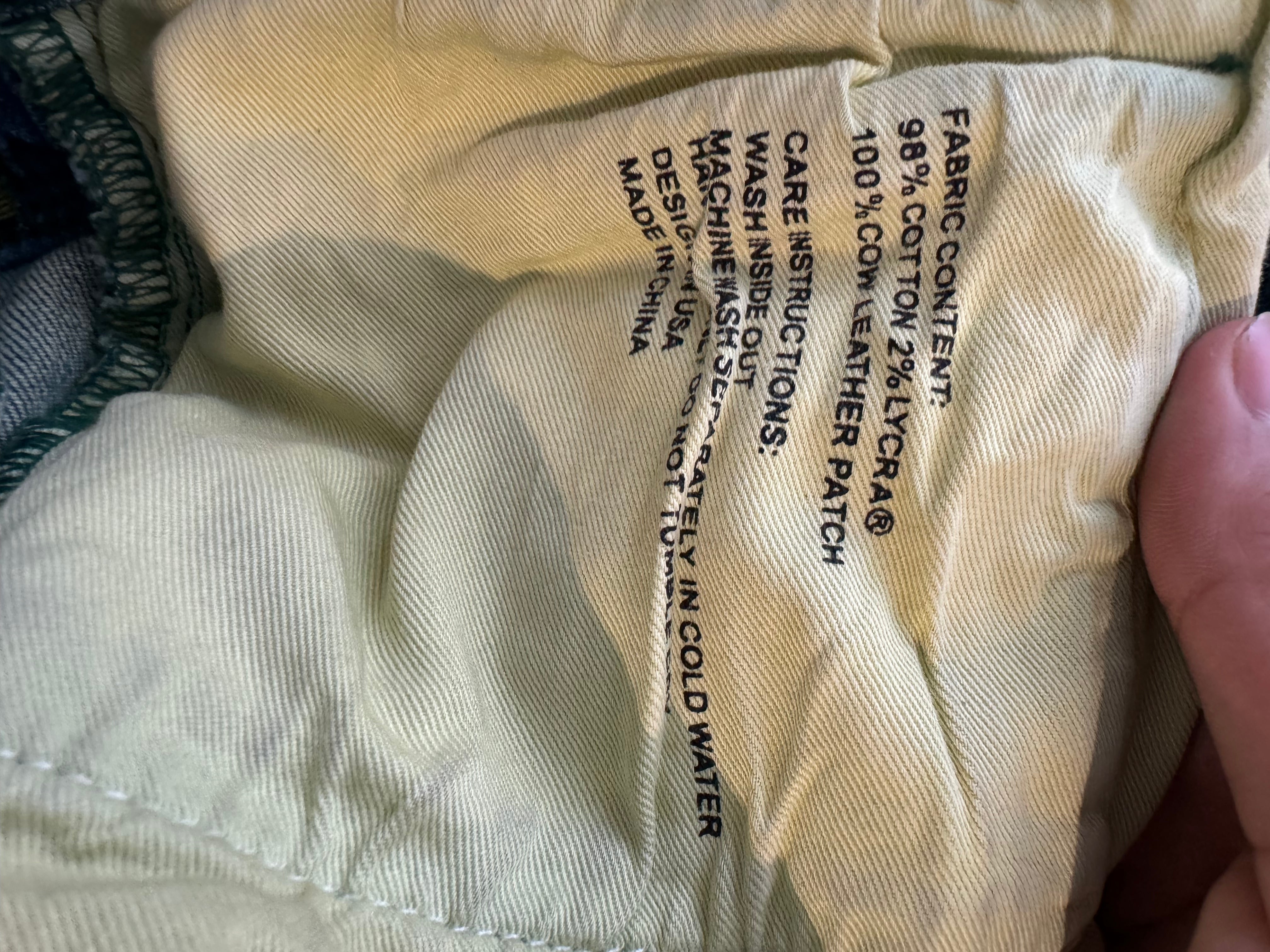 Purple Jeans Light Wash Used 32