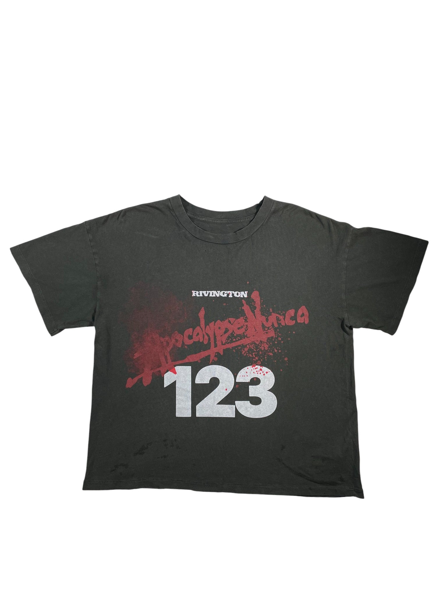 Rivington 'Apocyplypse Inri' Grey Tee