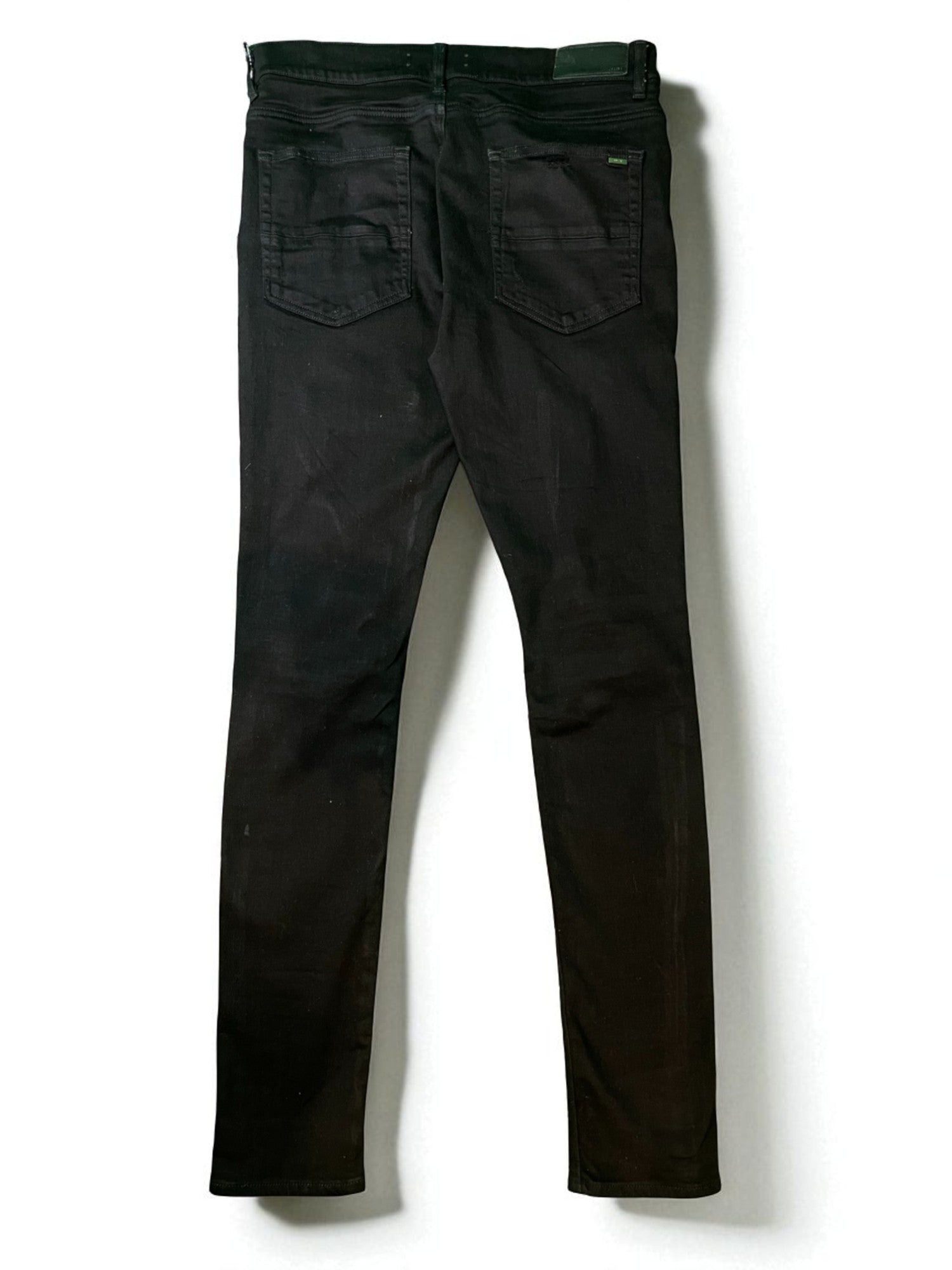 Amiri MX1 Aloha Patch Black Jeans