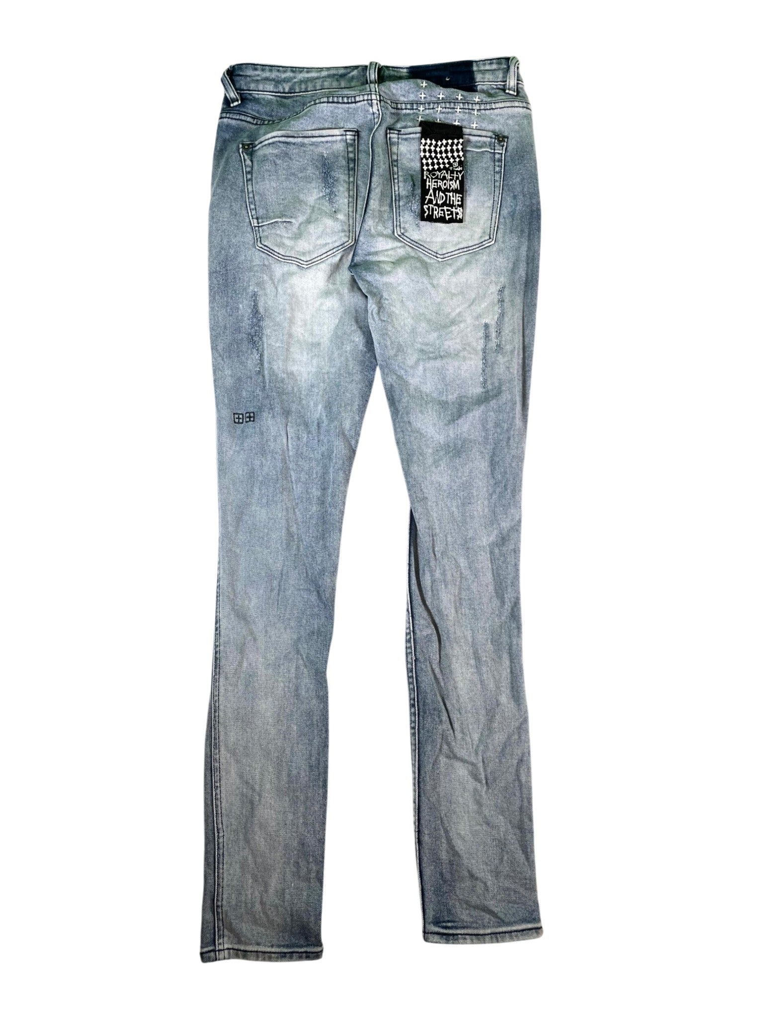 Ksubi Ripped Light Wash Jeans