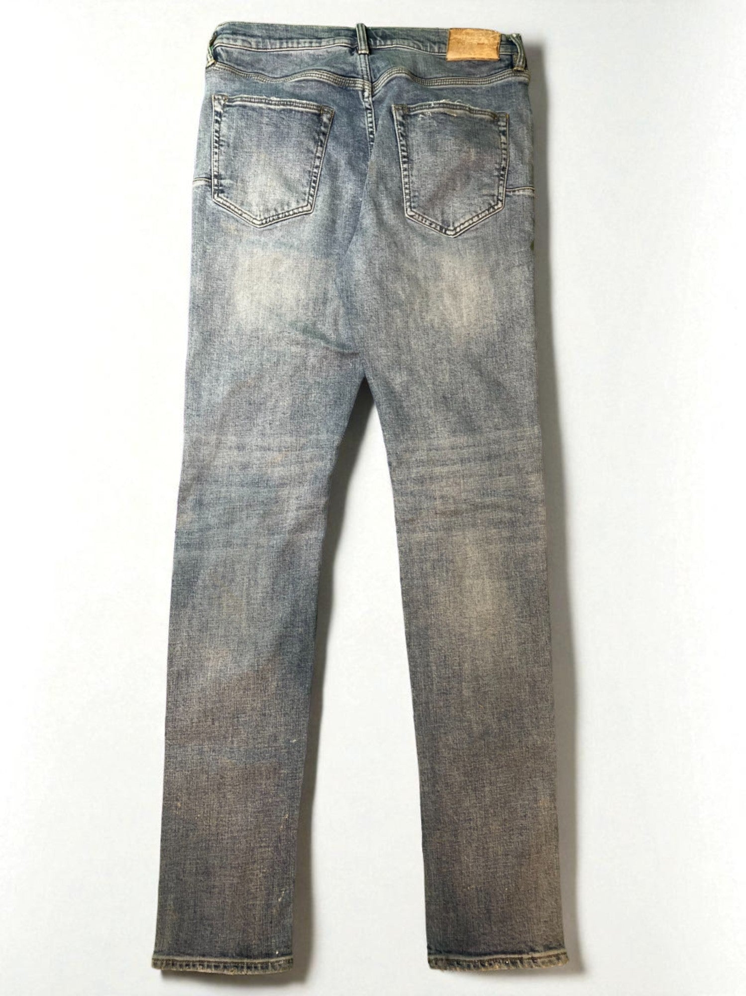 Purple Brand Plain Blue Jeans