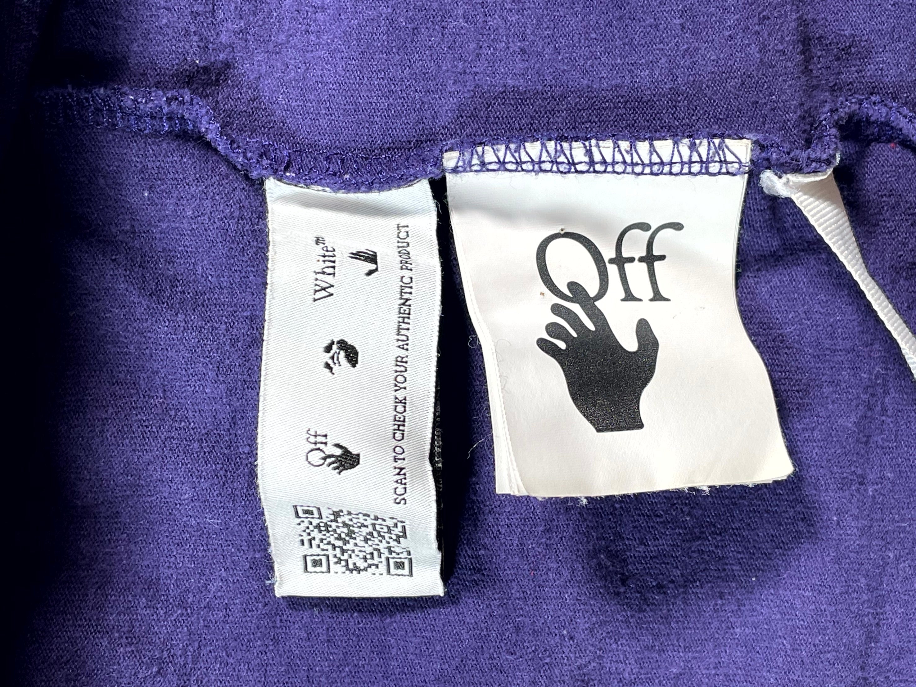 Off-White Peach Purple Tee