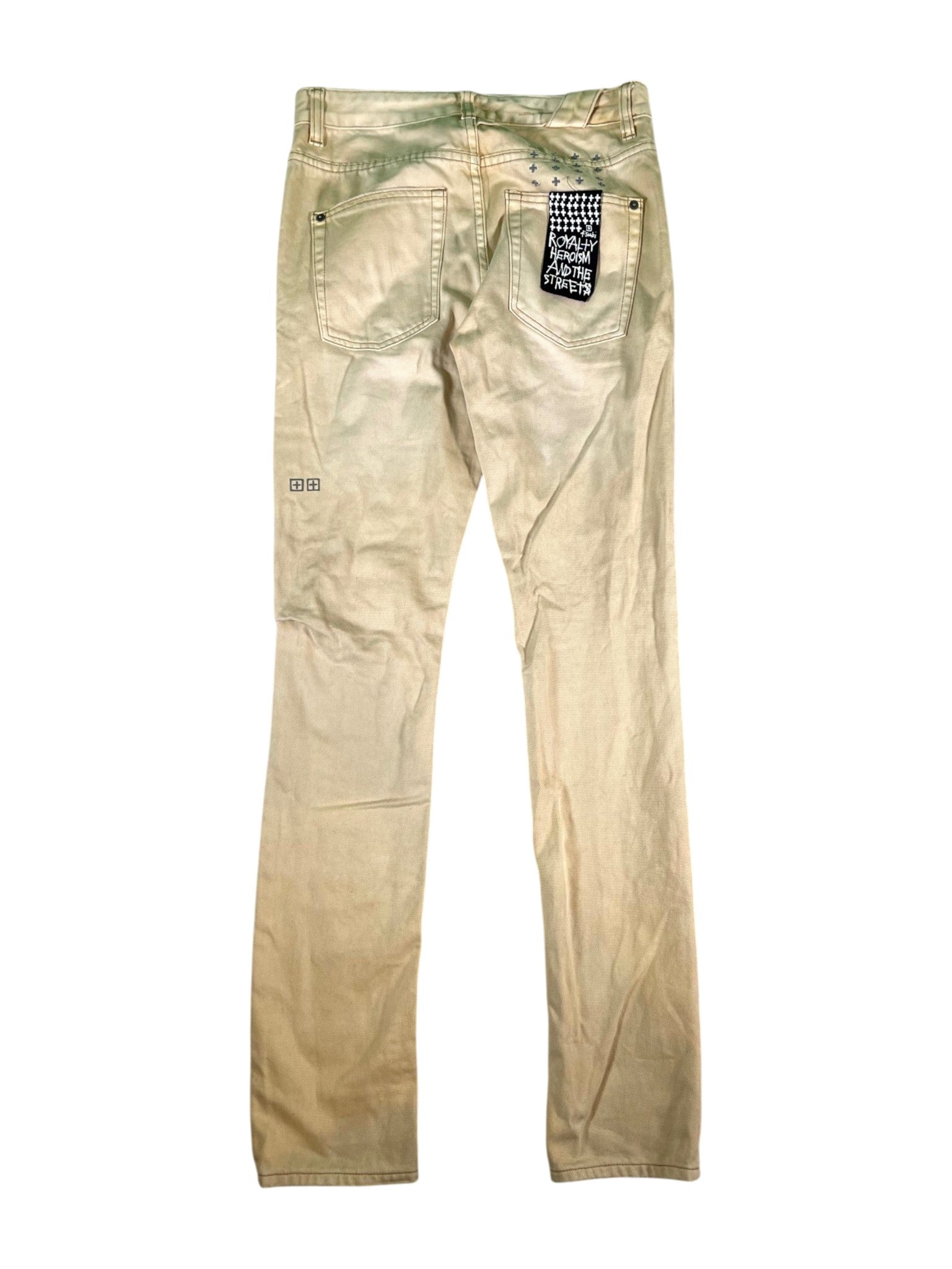 Ksubi Ripped Tan Jeans