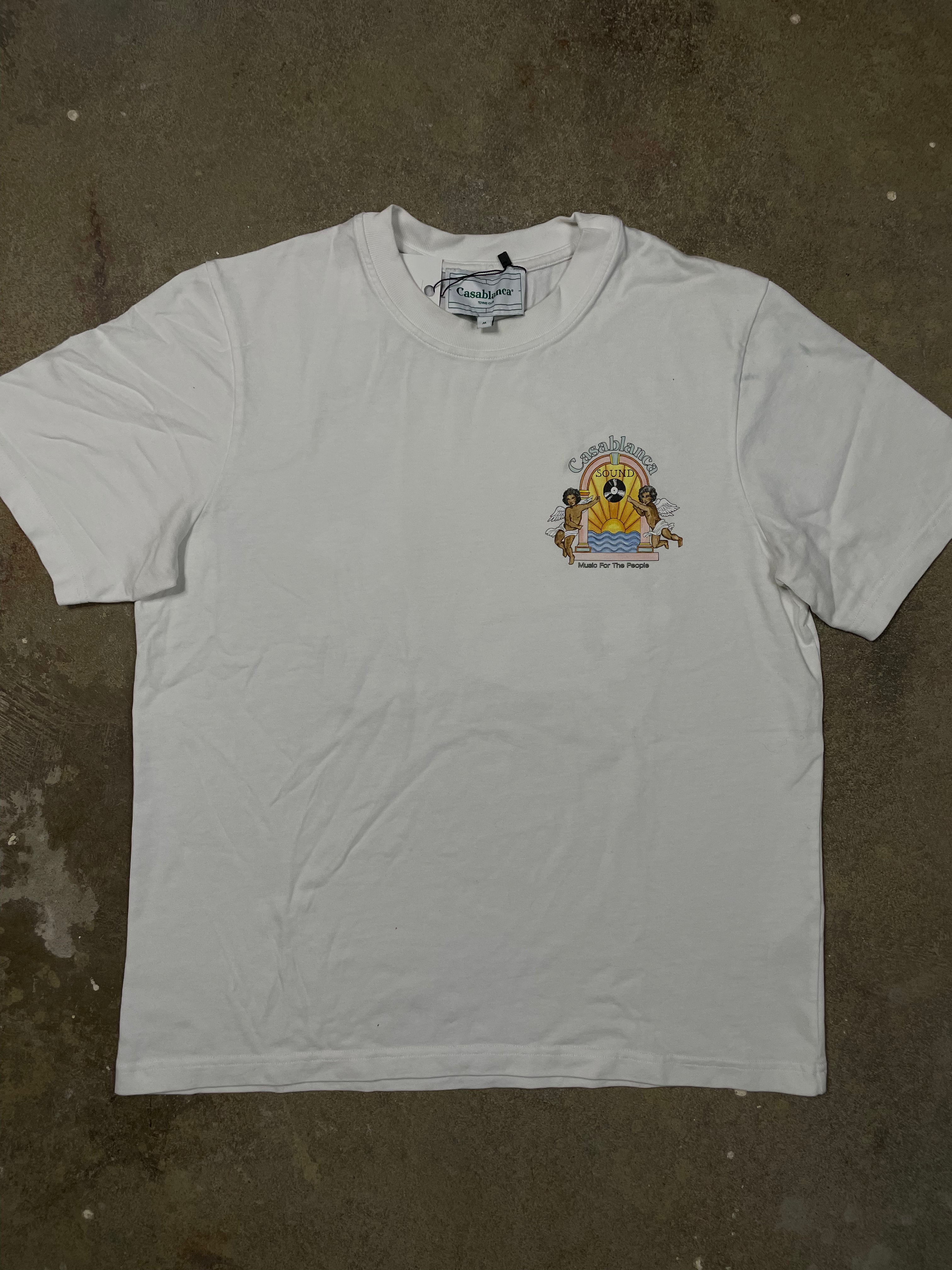 Casablanca Tee Music For The People Medium Used