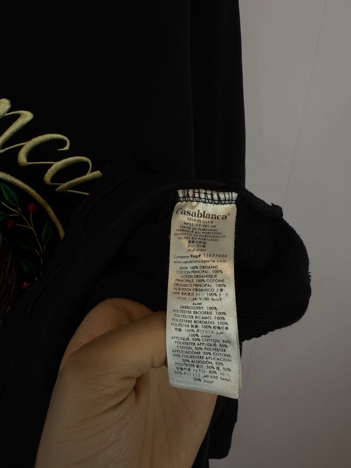 Casablanca Crewneck Black Used XL