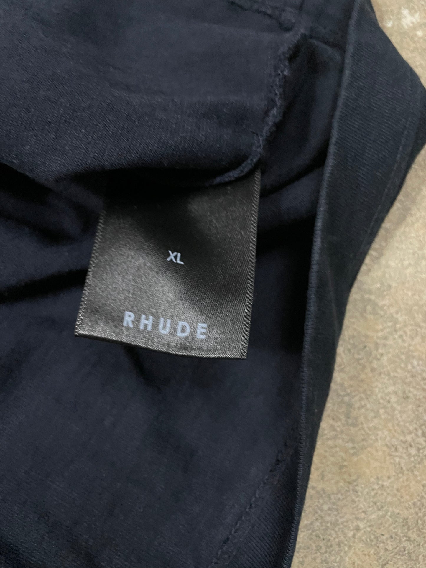 Rhude Tee Jaguar Navy XL Used