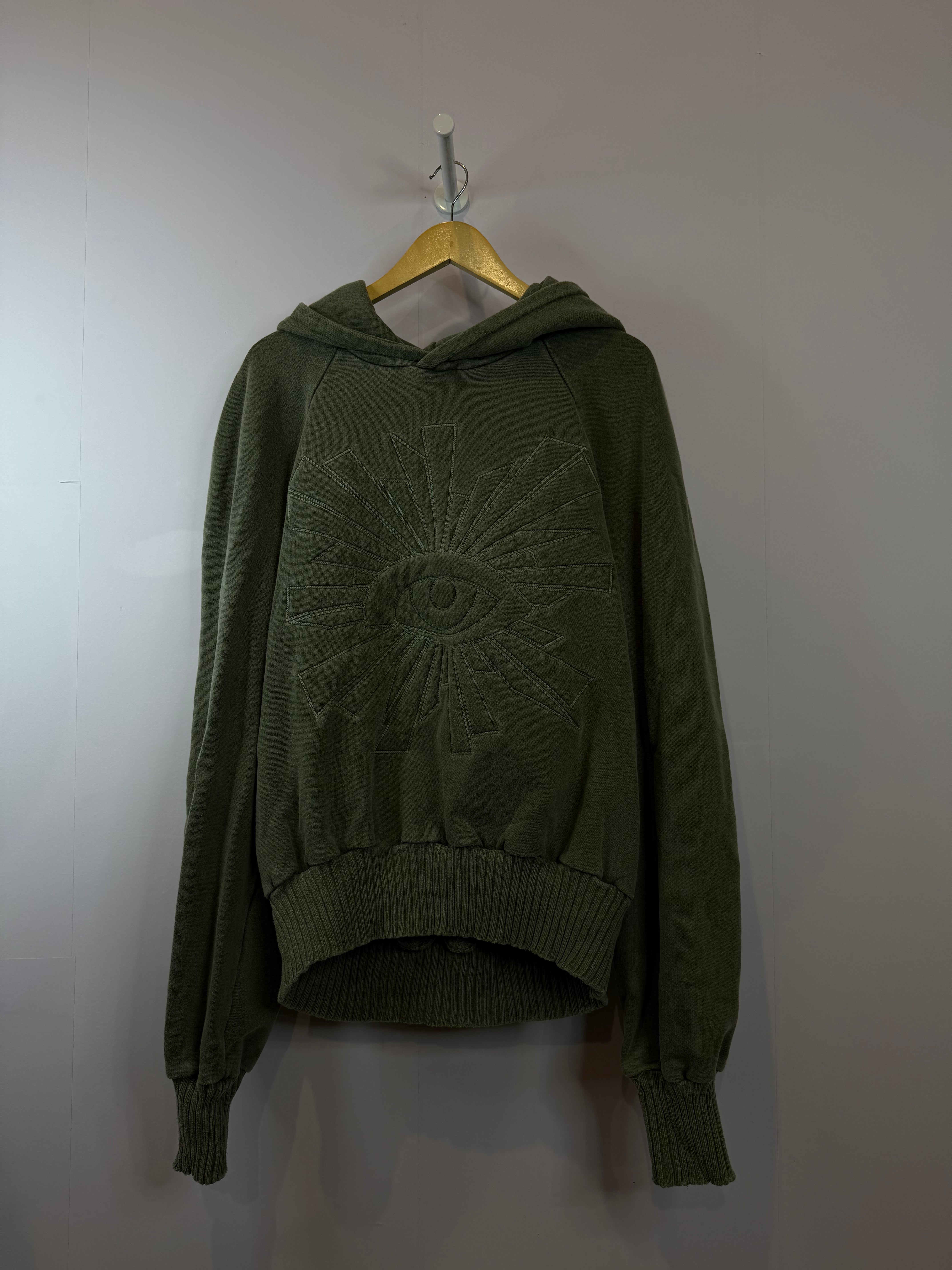 House Of Errors Eye Hoodie Green New Large