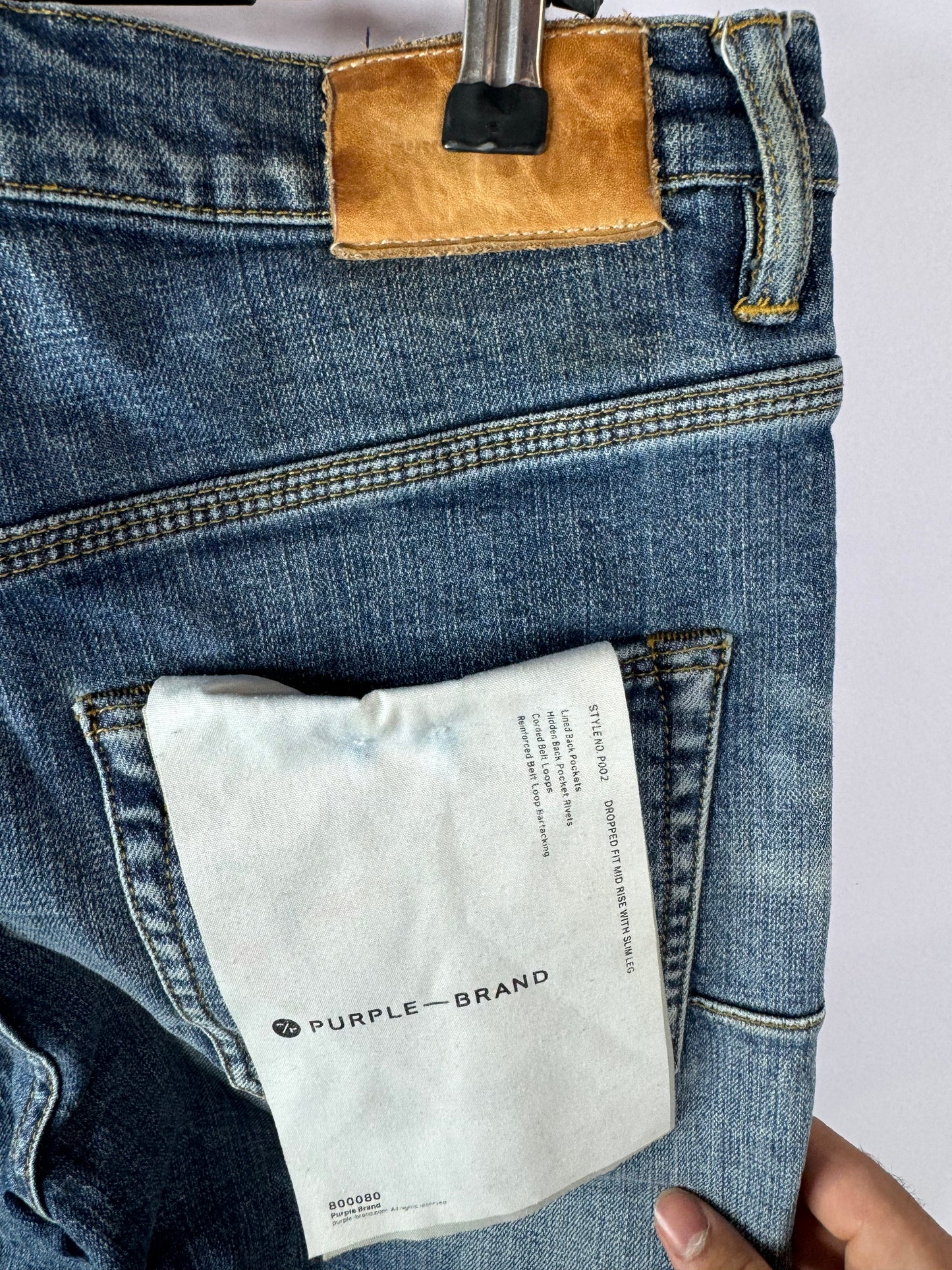 Purple Jeans Navy Used 30