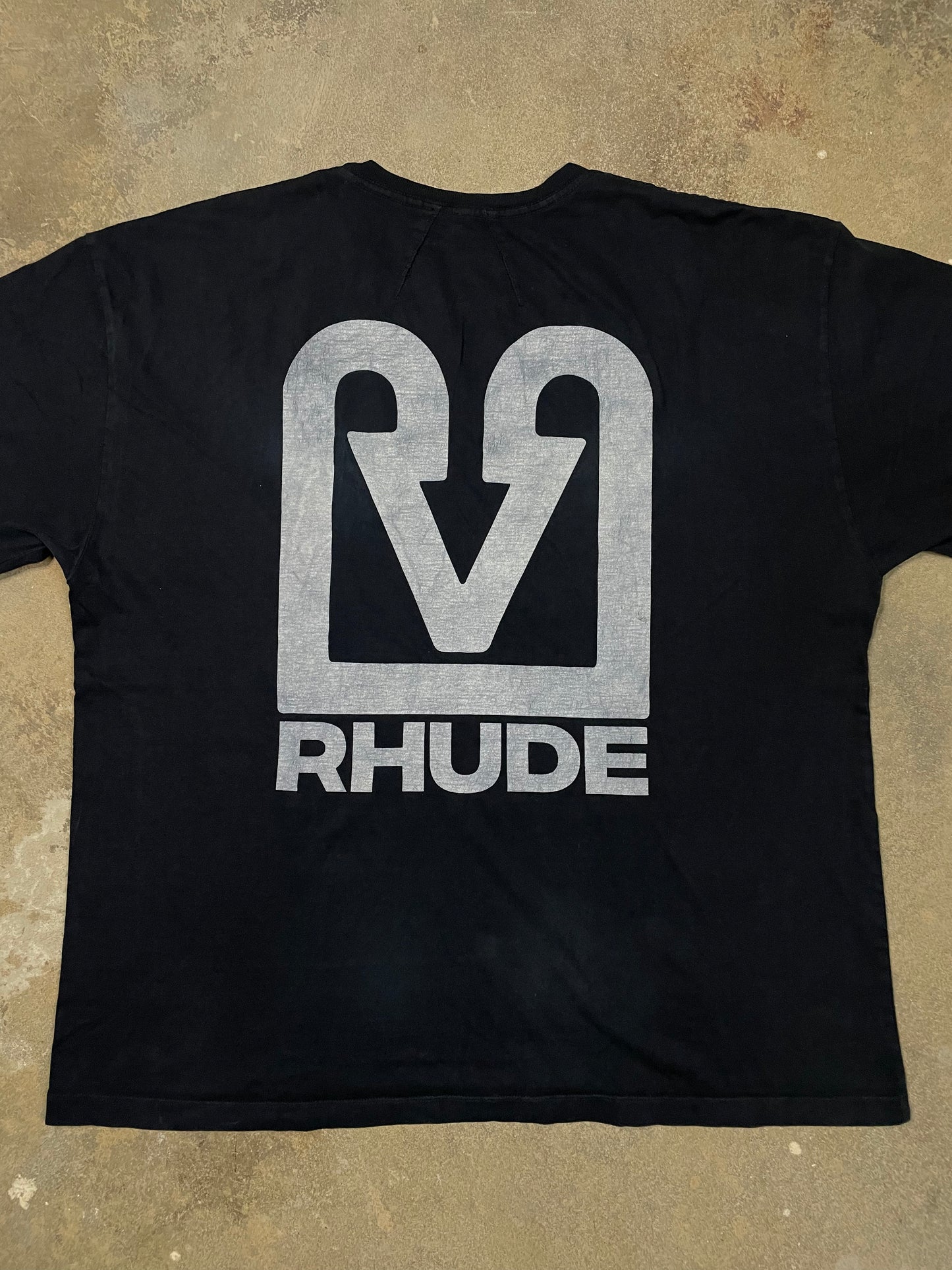 Rhude Tee Jaguar Navy XL Used