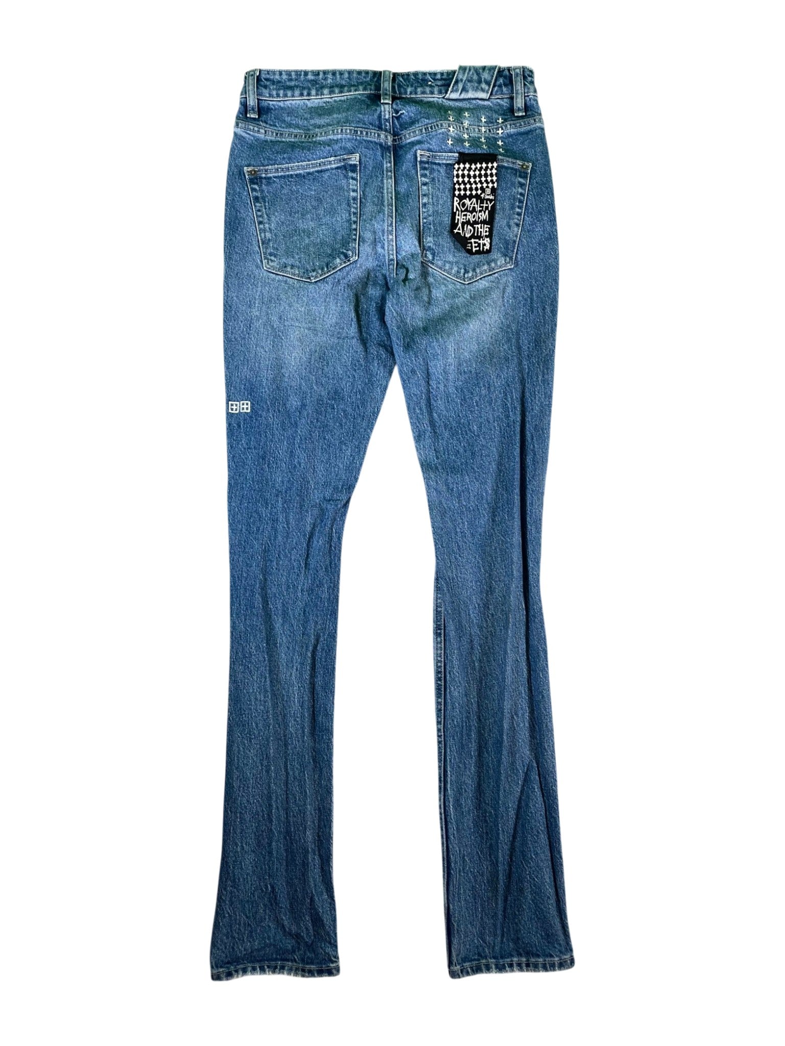 Ksubi Heroism Ripped Light Wash Jeans
