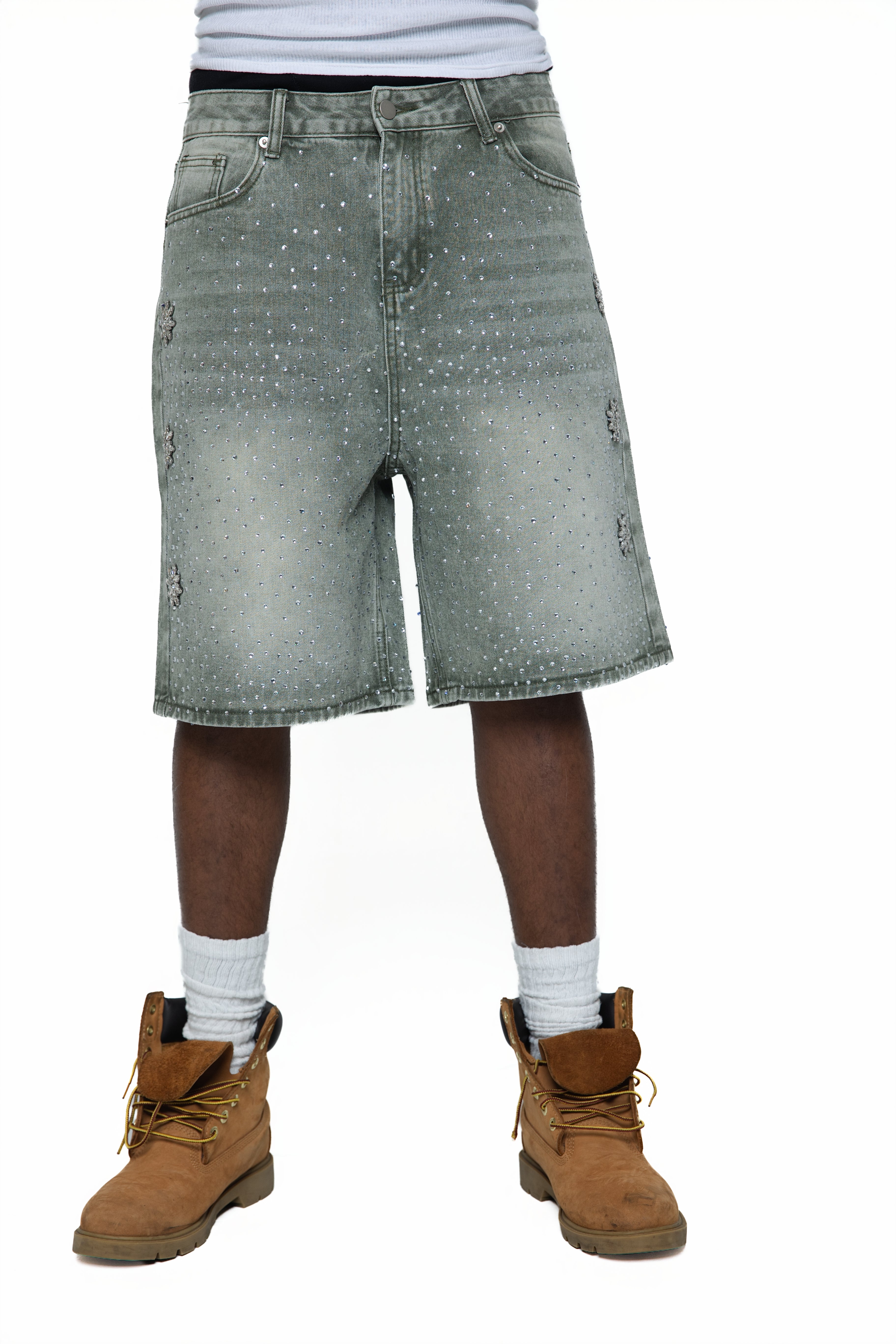 Fraternal Desires 'Astro' Blue Jeans Shorts