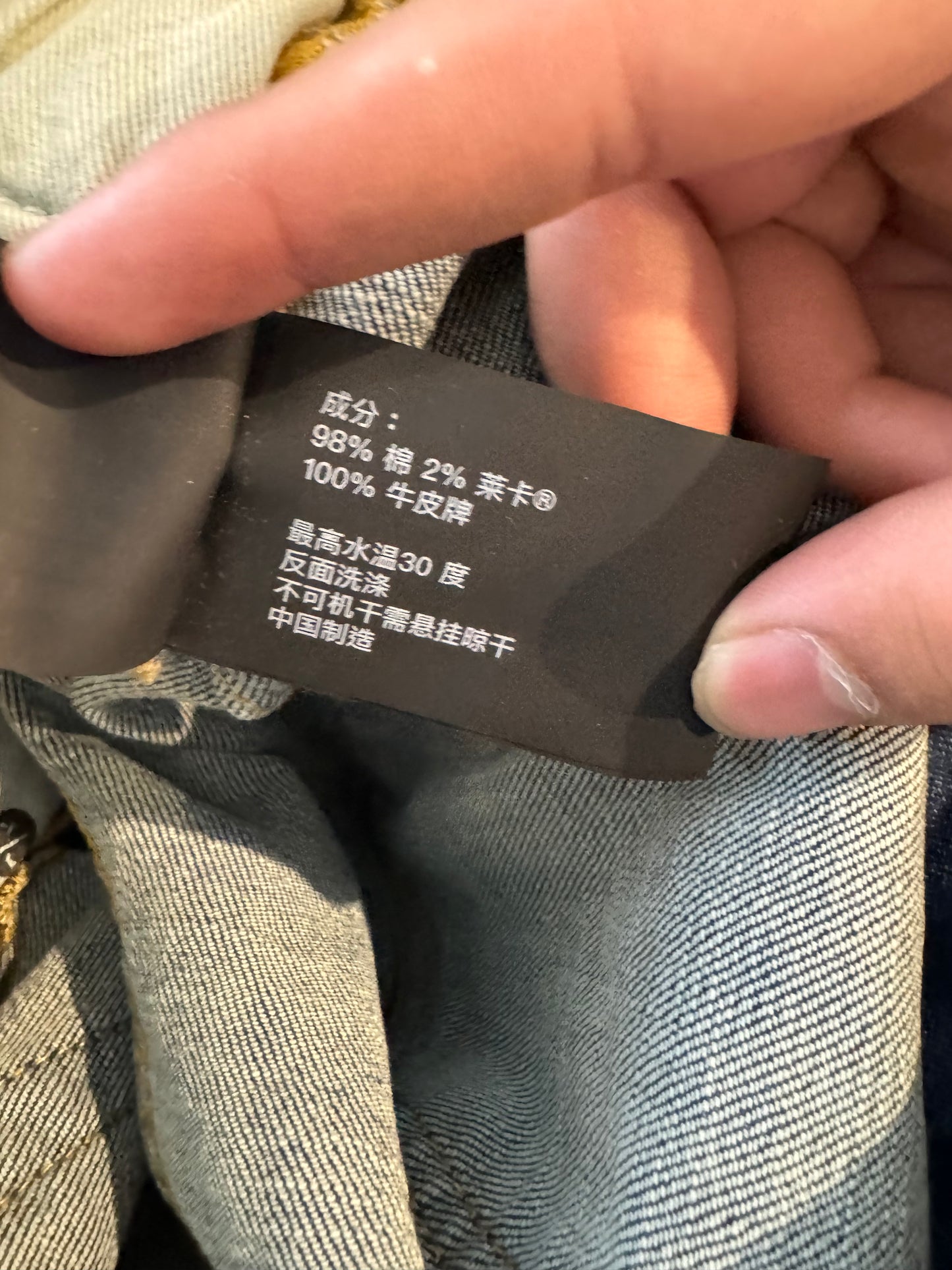 Purple Jeans Navy Used 30