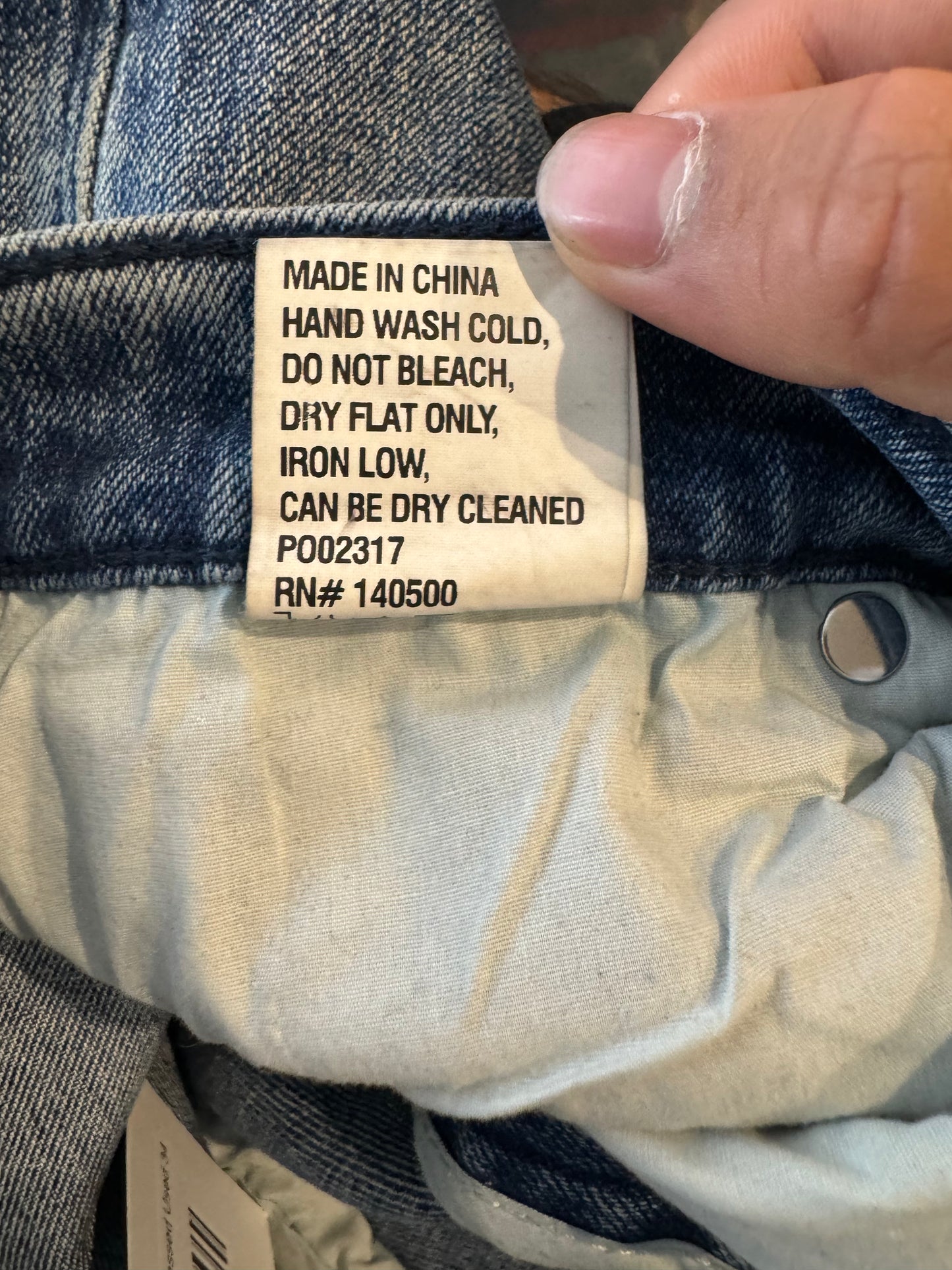 RTA Jeans Blue Distressed Used 34