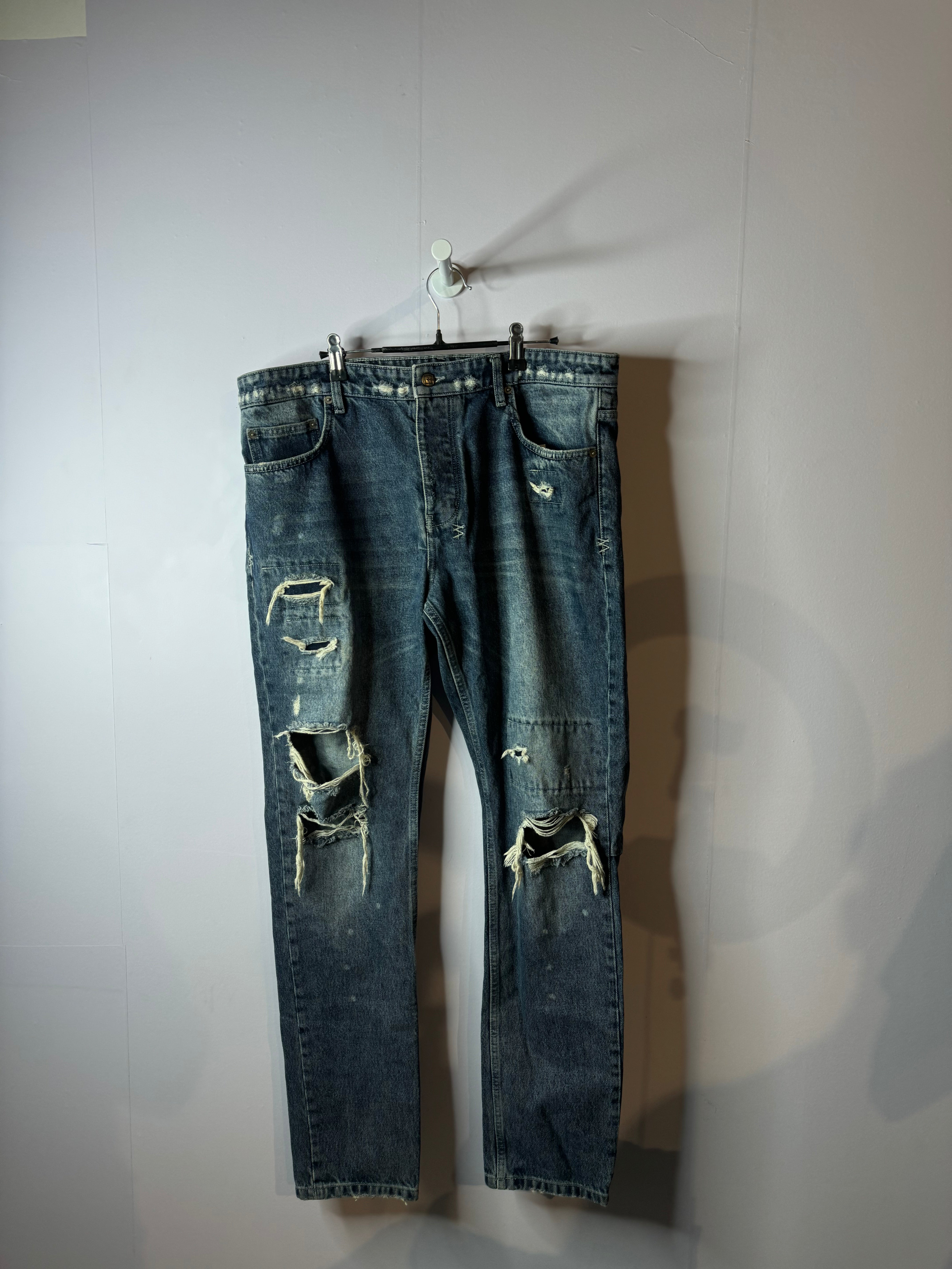 Ksubi Jeans Dark Wash Patches Used 36