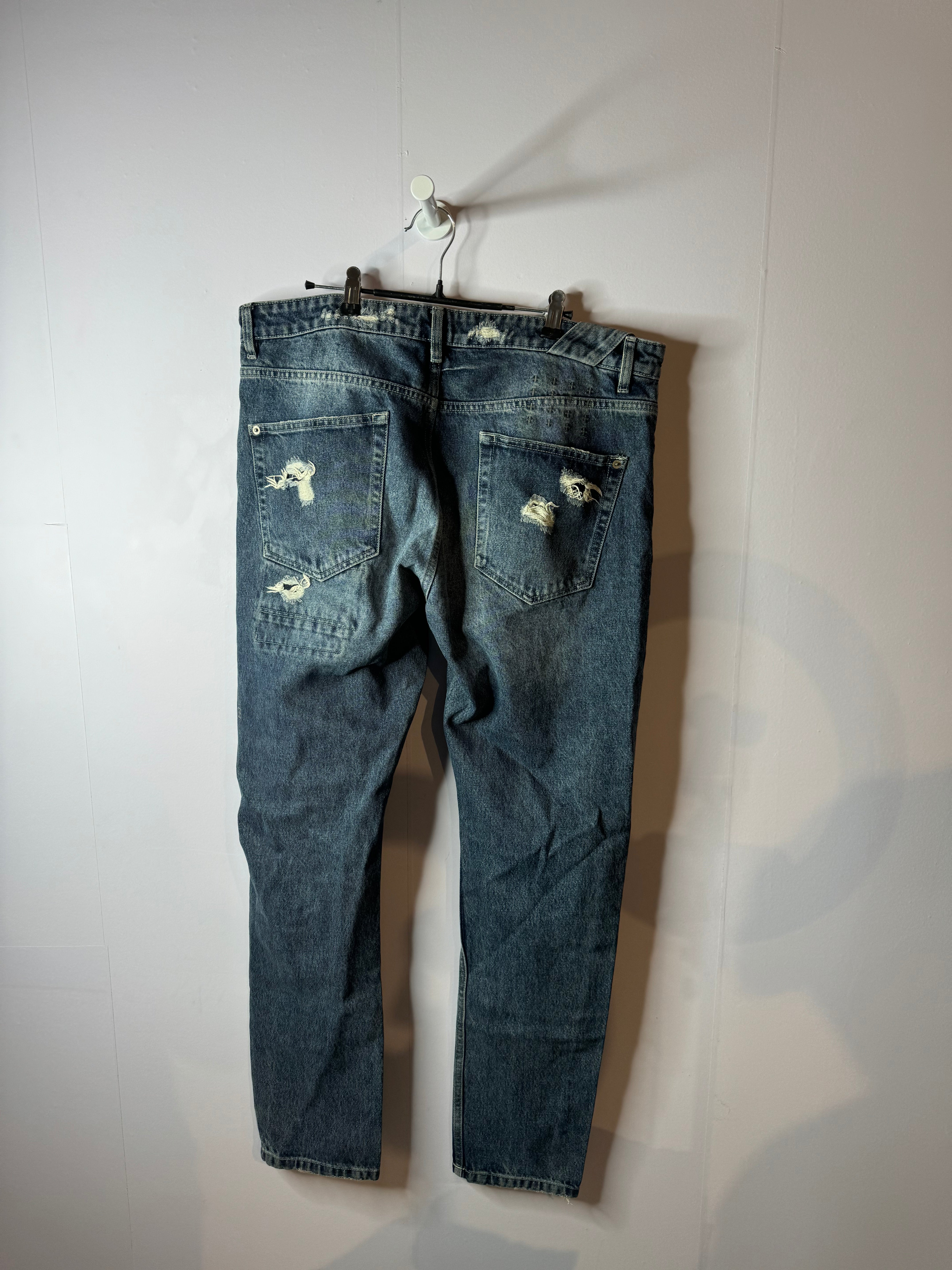Ksubi Jeans Dark Wash Patches Used 36