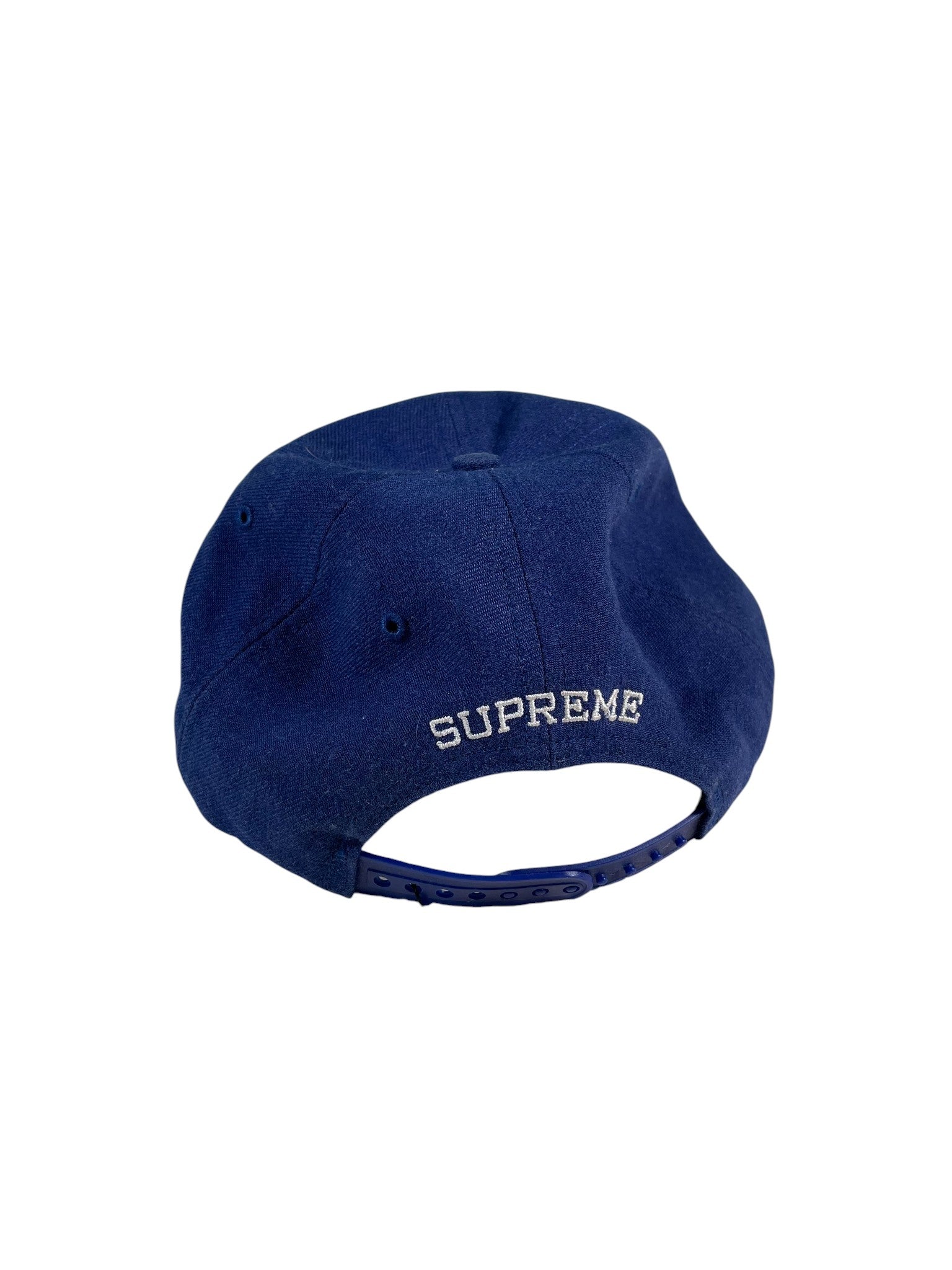 Supreme 'Motherf*cker' Blue & Yellow Cap