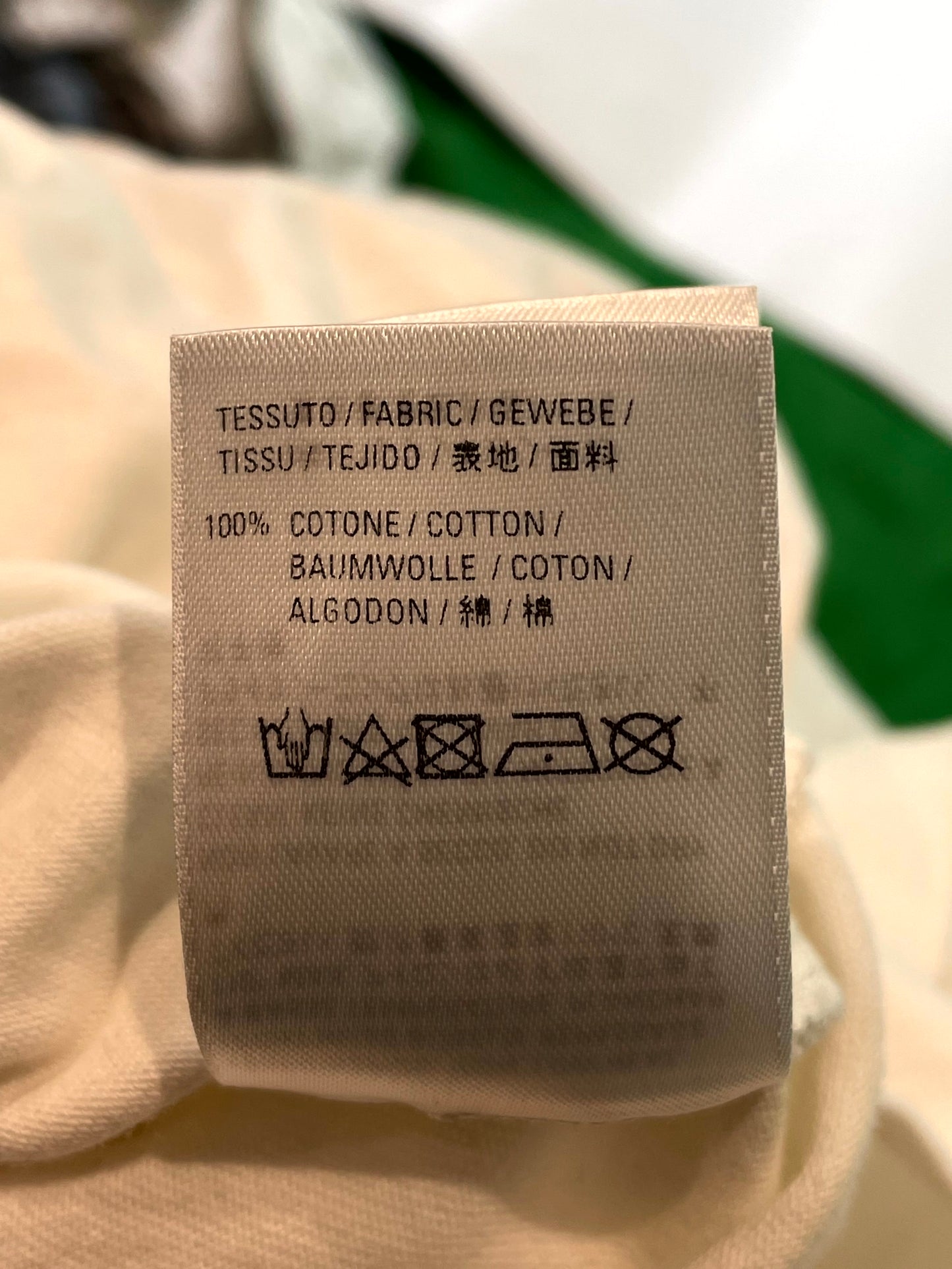 Balenciaga Trademark Logo White Tee