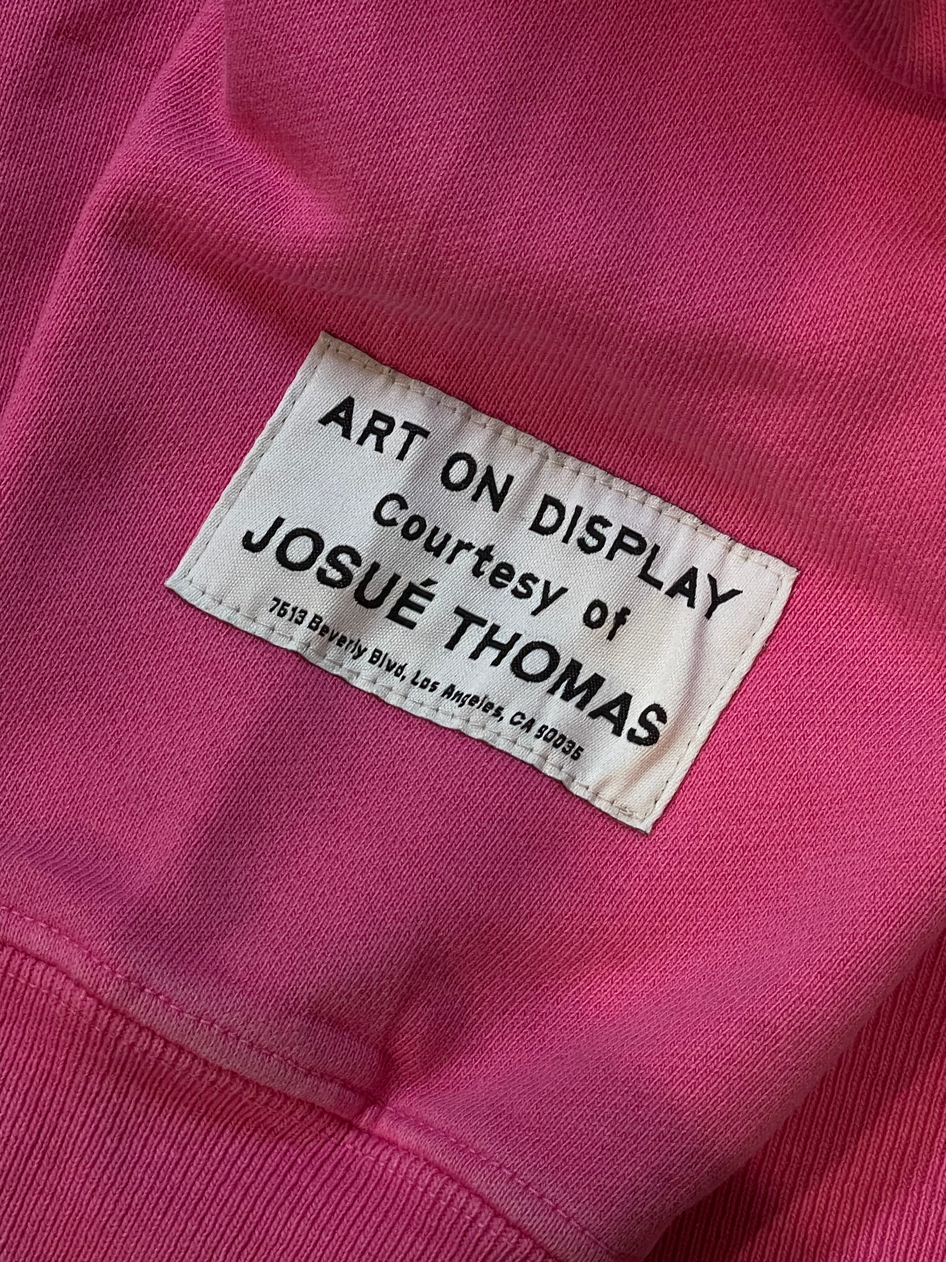 Gallery Dept Logo Pink Pullover Hoodie