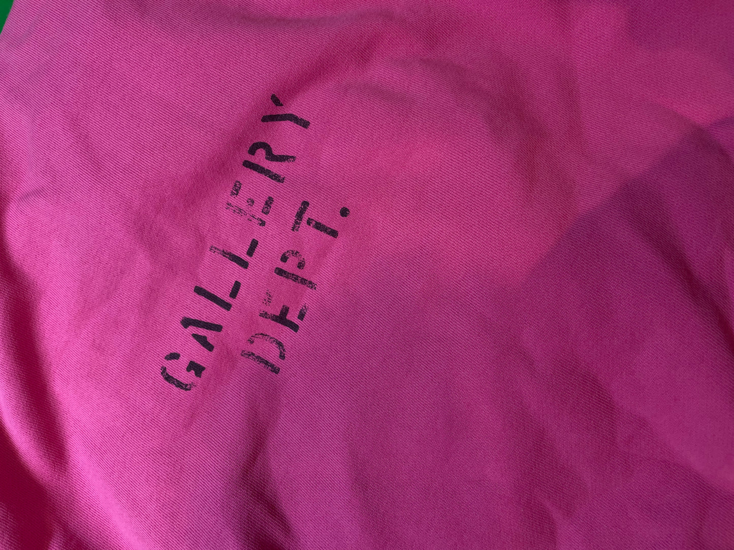 Gallery Dept Logo Pink Pullover Hoodie