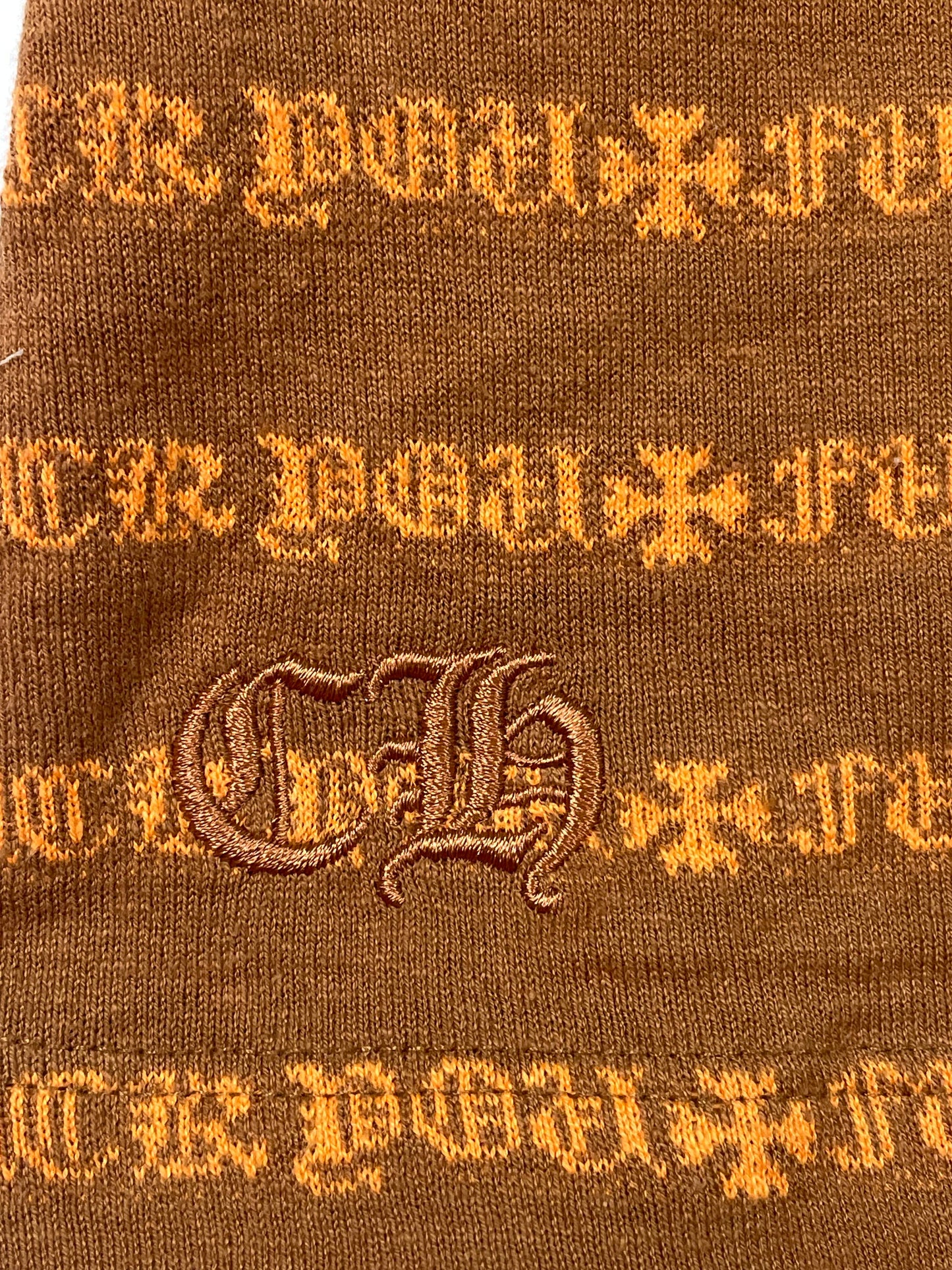 Chrome Hearts x Mattyboy Teens From Mars Brown & Orange Tank Top
