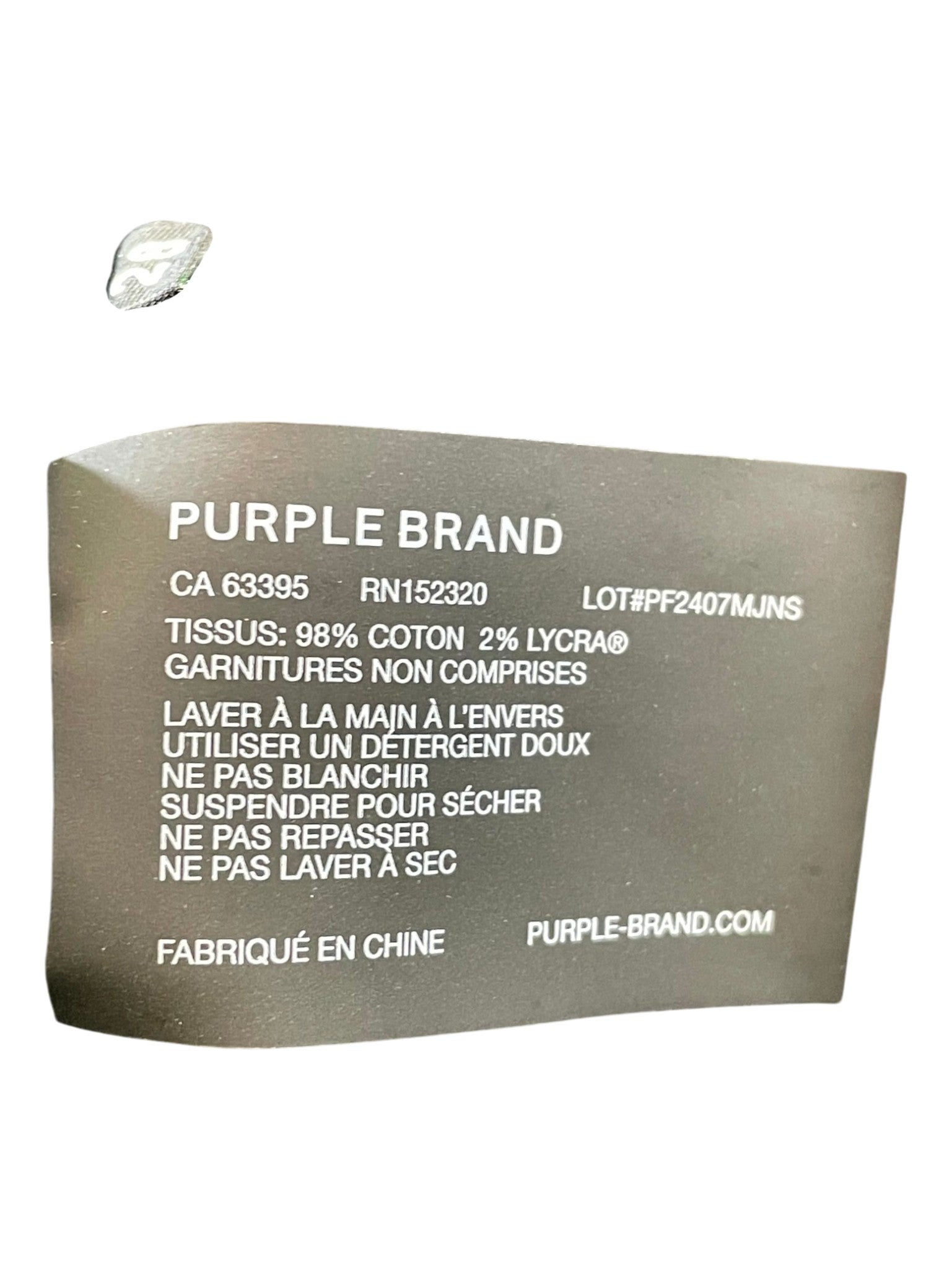 Purple Brand Black Jeans