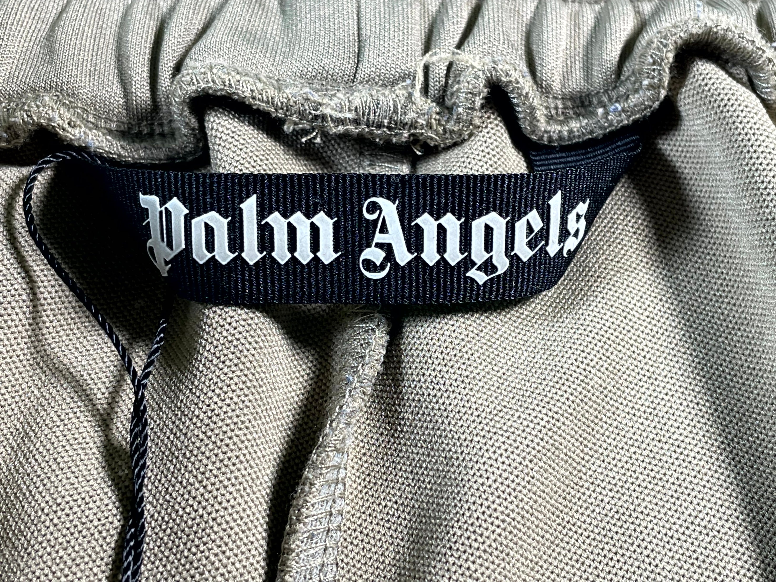 Palm Angels Patch Work Olive Track Pants