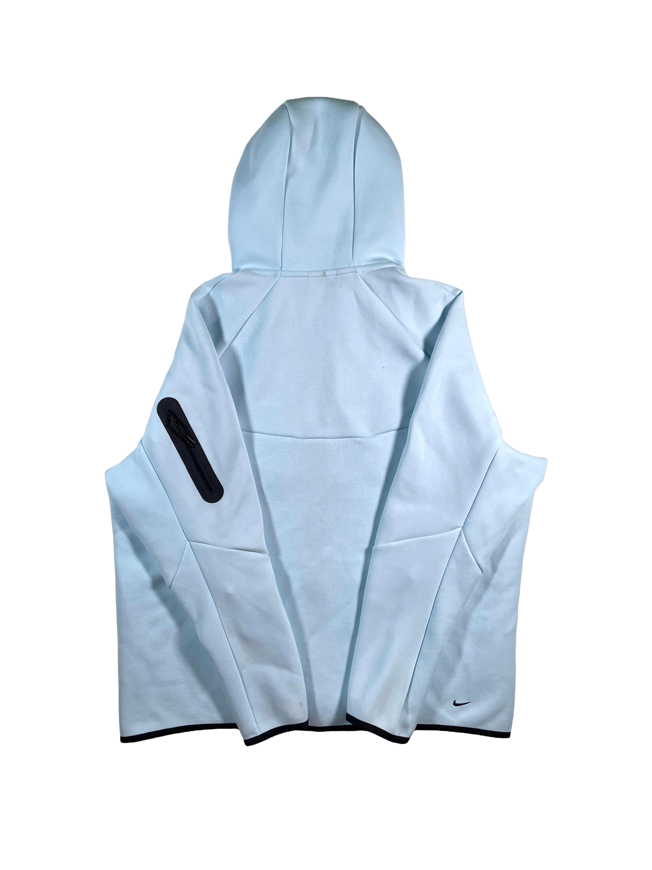 Nike Tech Zip Up Baby Blue Hoodie