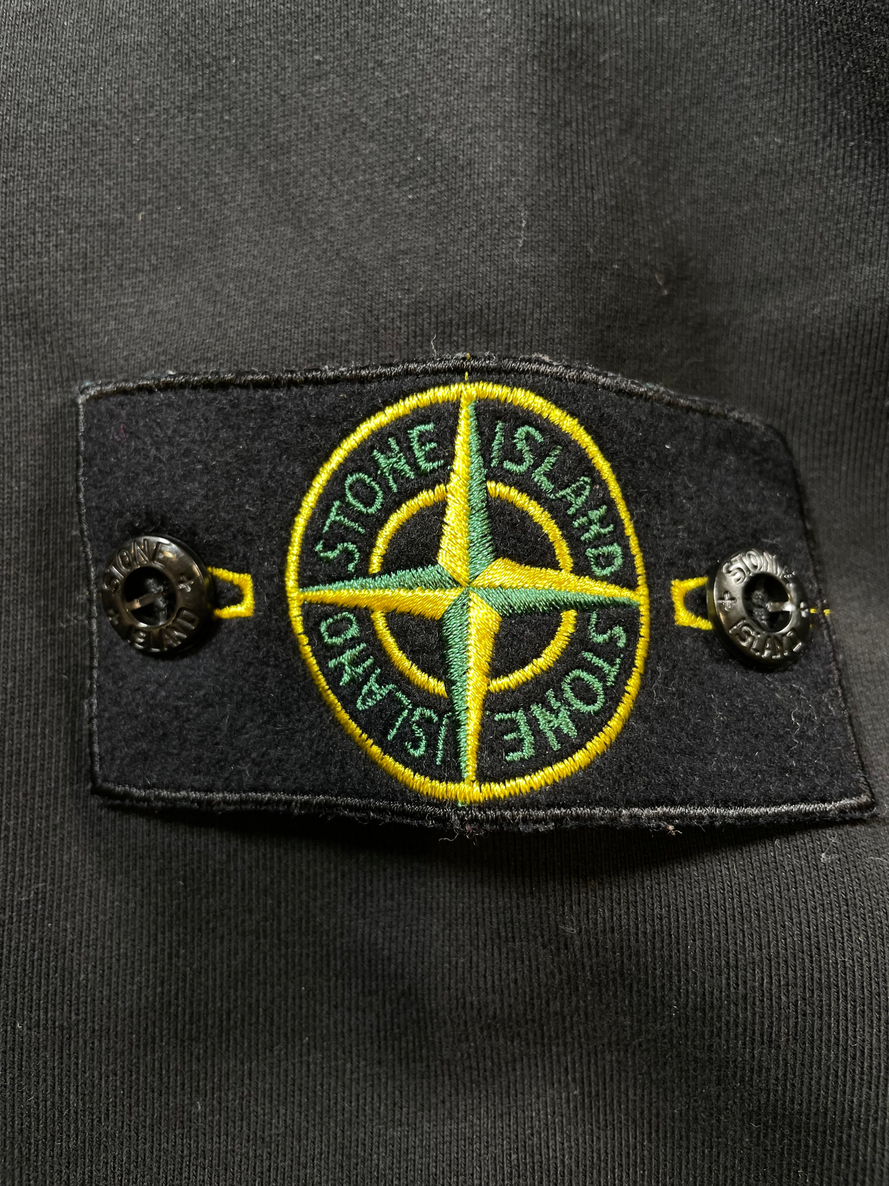 Stone Island Classic Black Hoodie