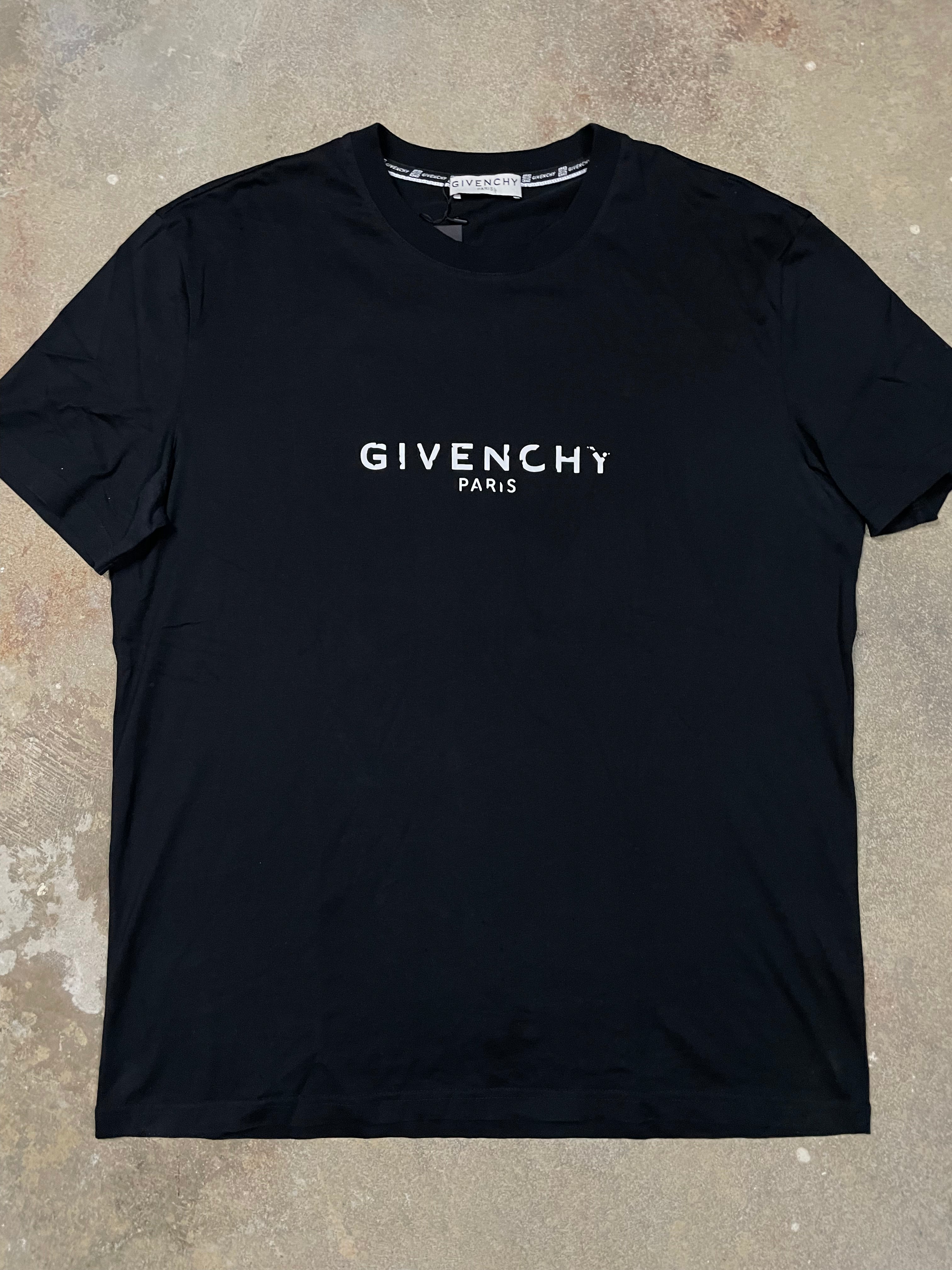 Givenchy Chest Logo Tee XXL Used
