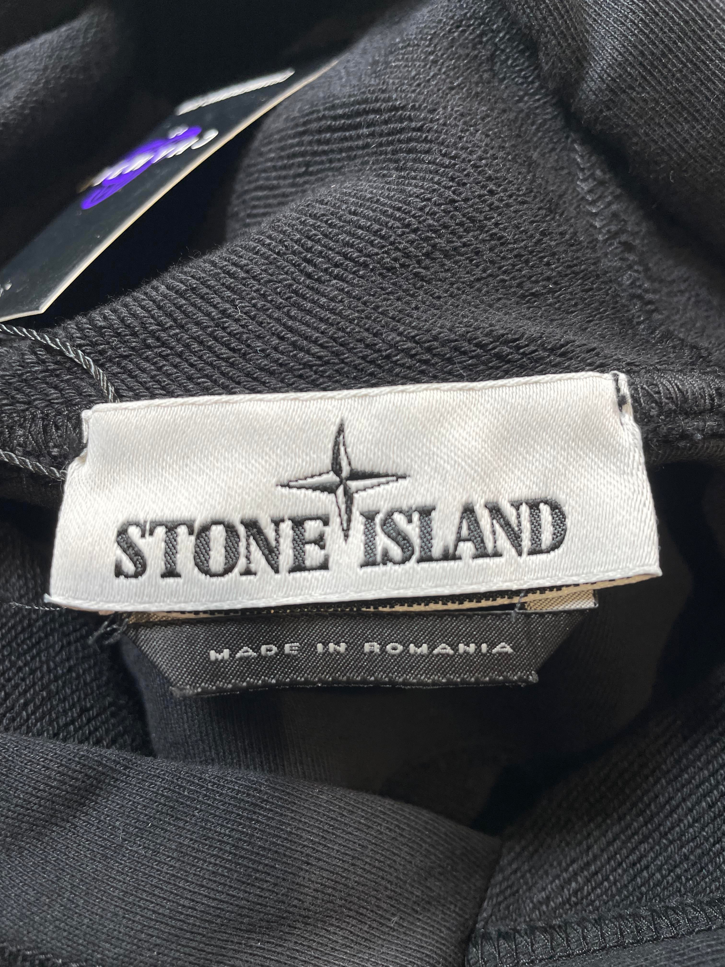 Stone Island Classic Black Hoodie