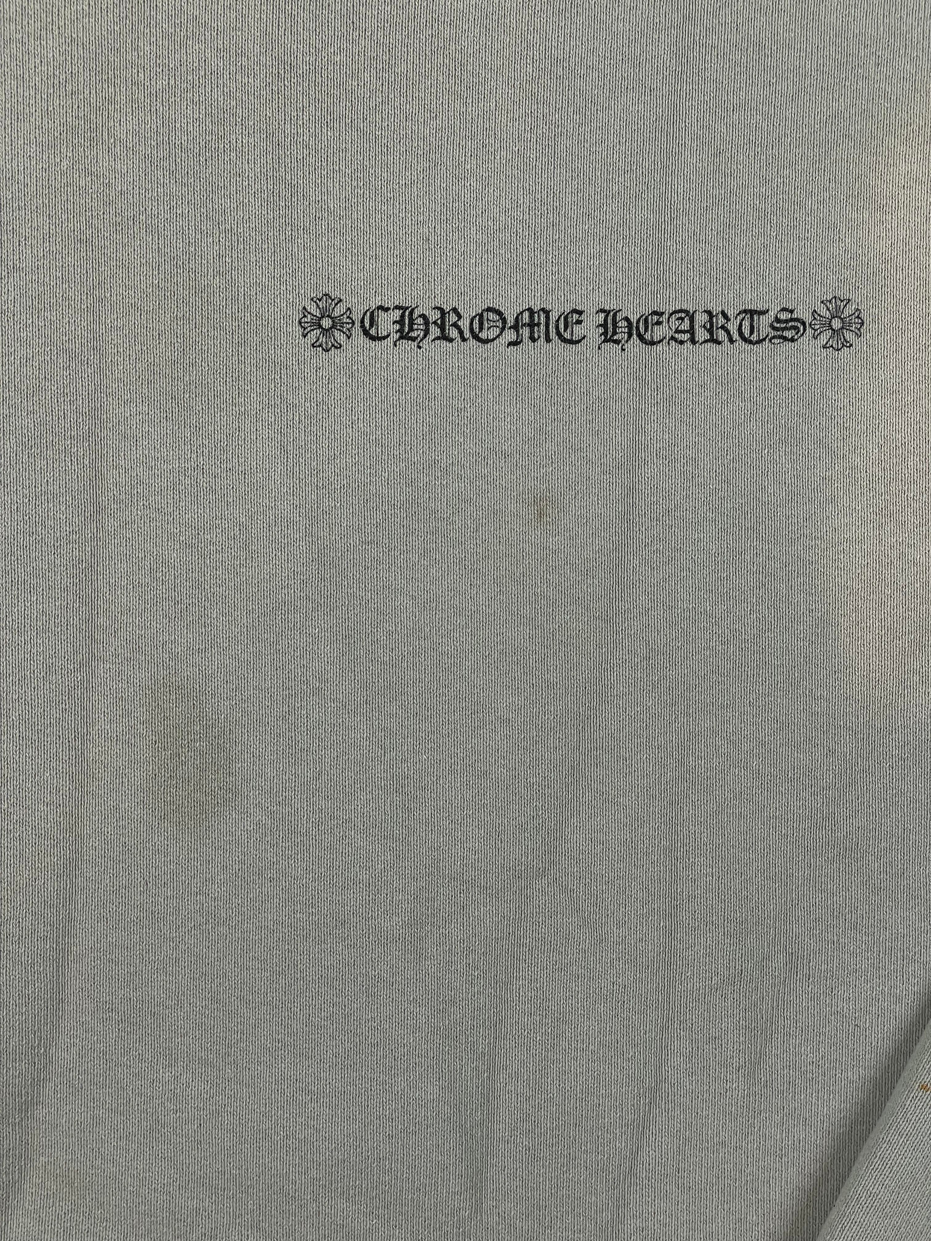 Chrome Hearts x Matty Boy Suggest Grey Hoodie