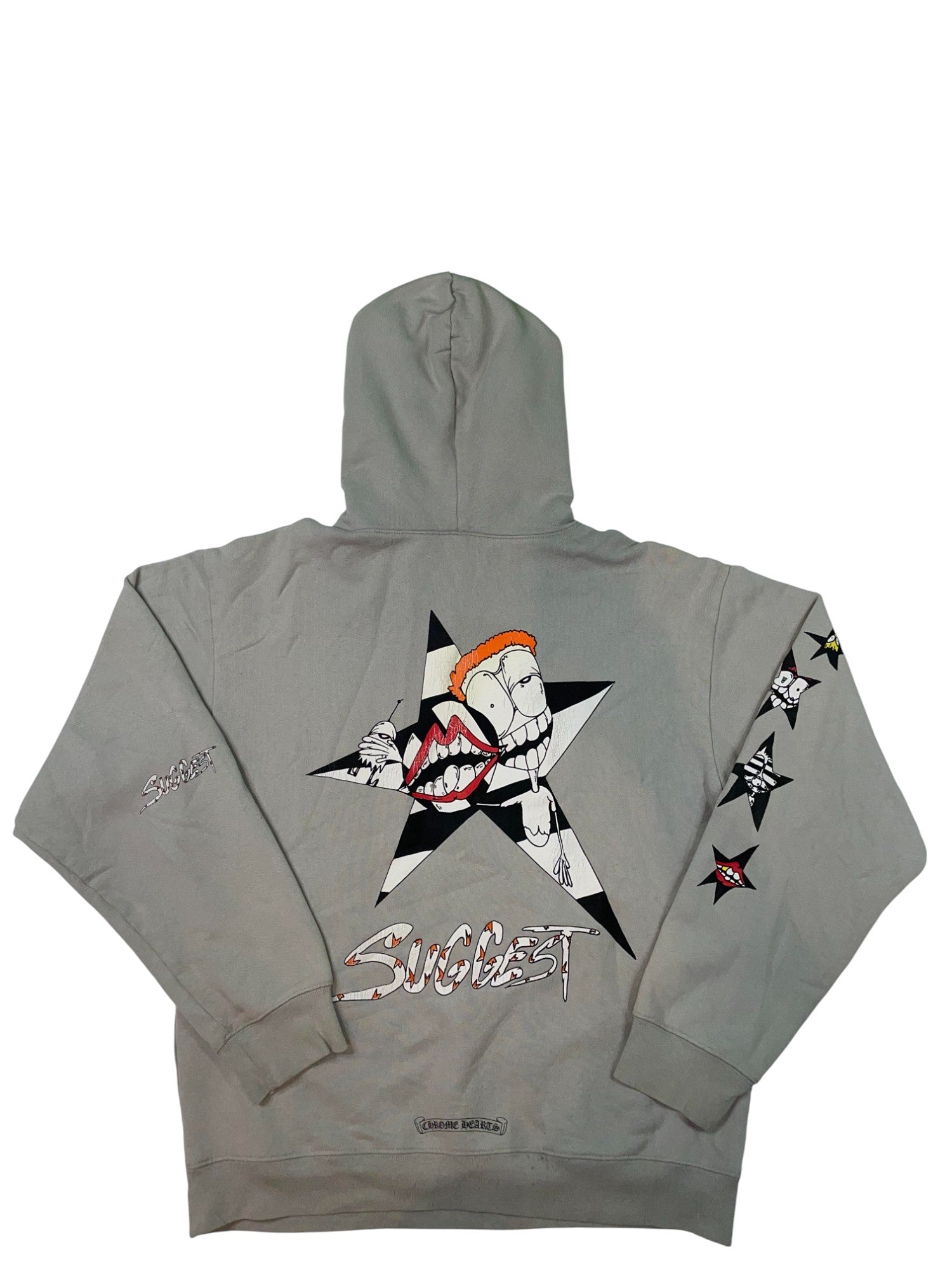 Chrome Hearts x Matty Boy Suggest Grey Hoodie