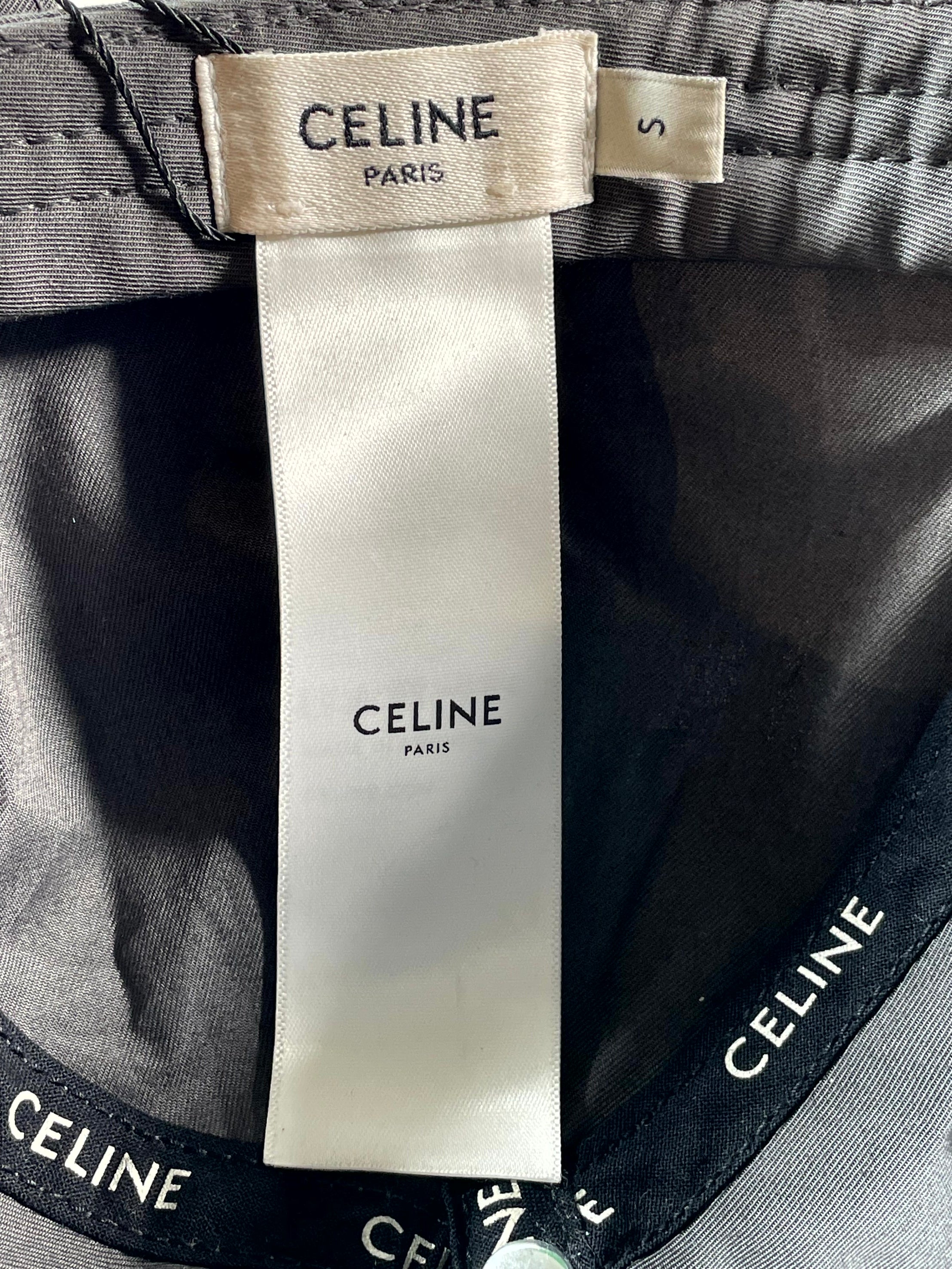 Celine Triomphe Grey Cap