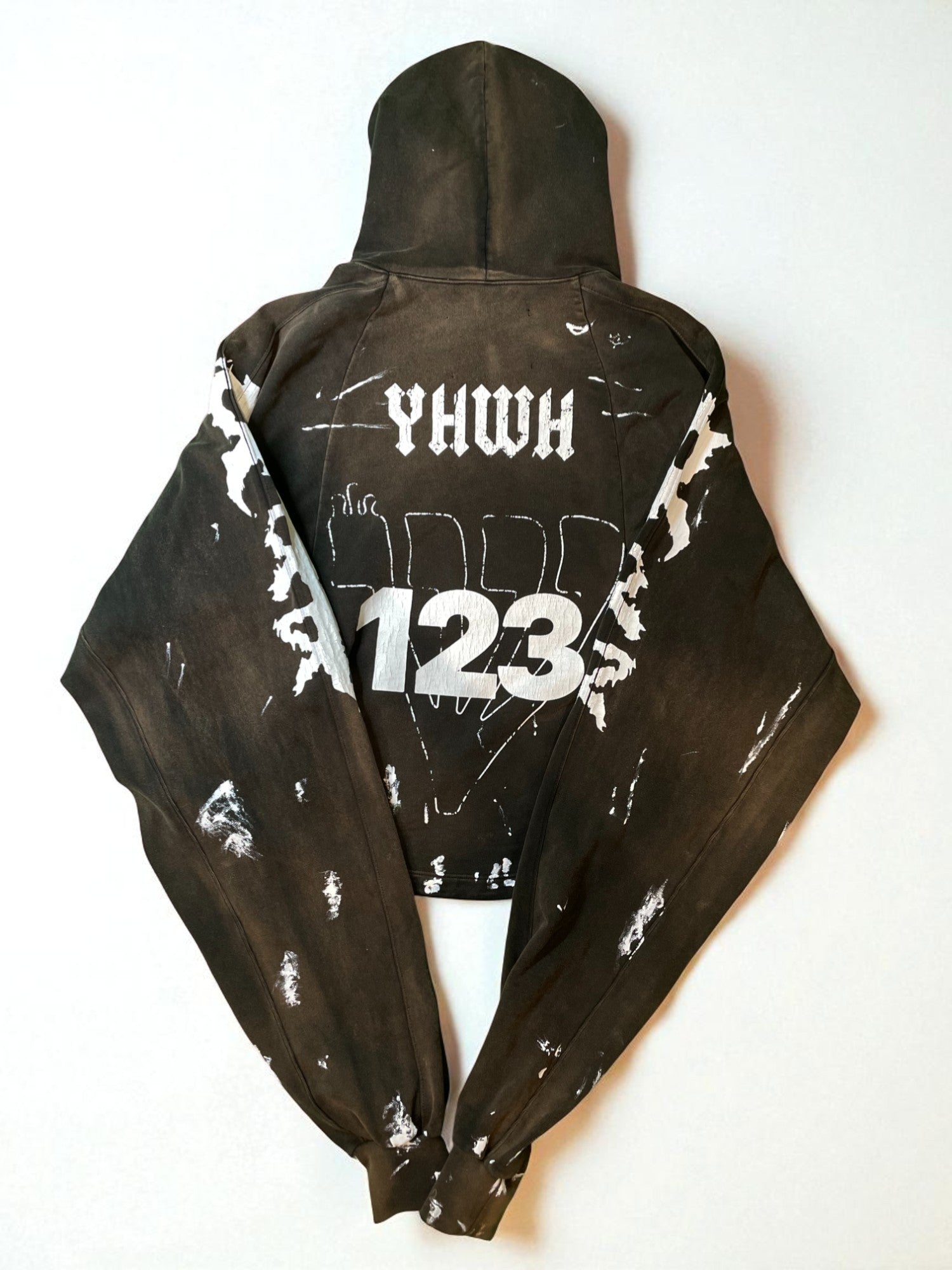 Rivington 123 PHWH Brown Zip Up Hoodie