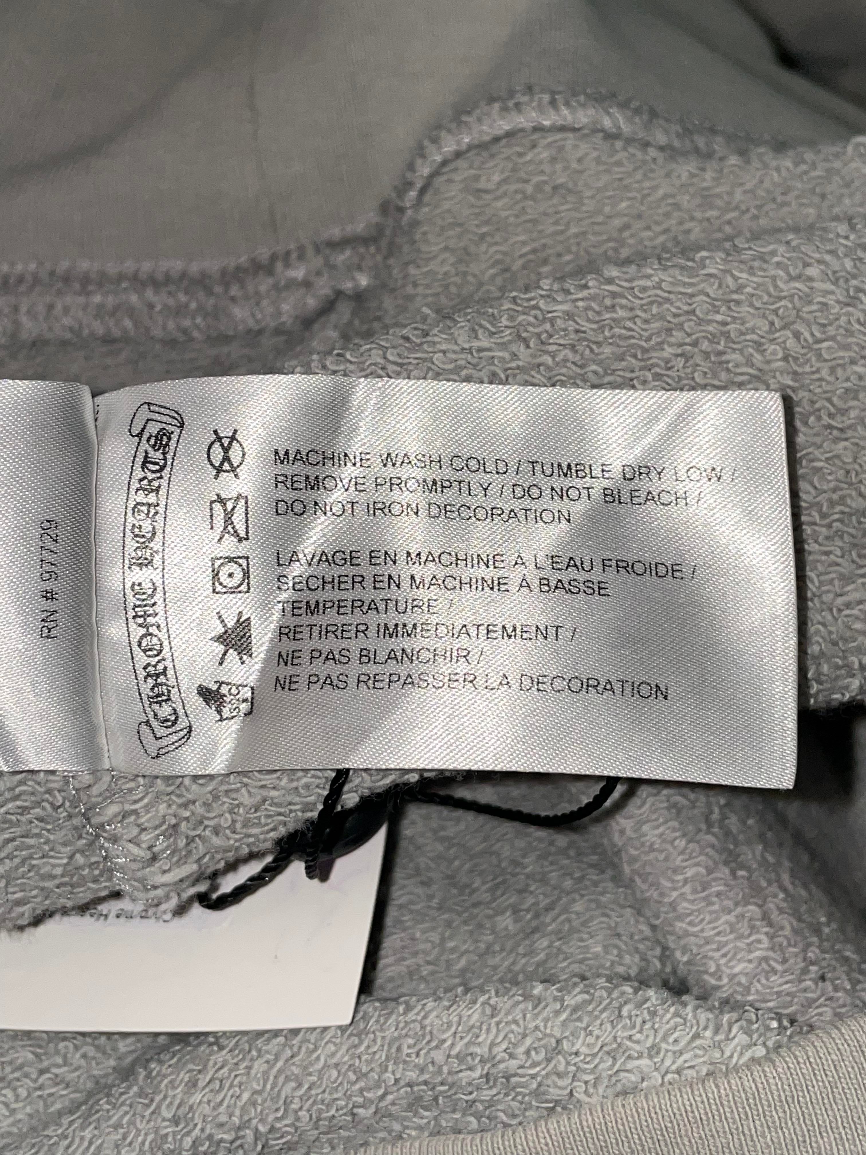 Chrome Hearts x Matty Boy Suggest Grey Hoodie