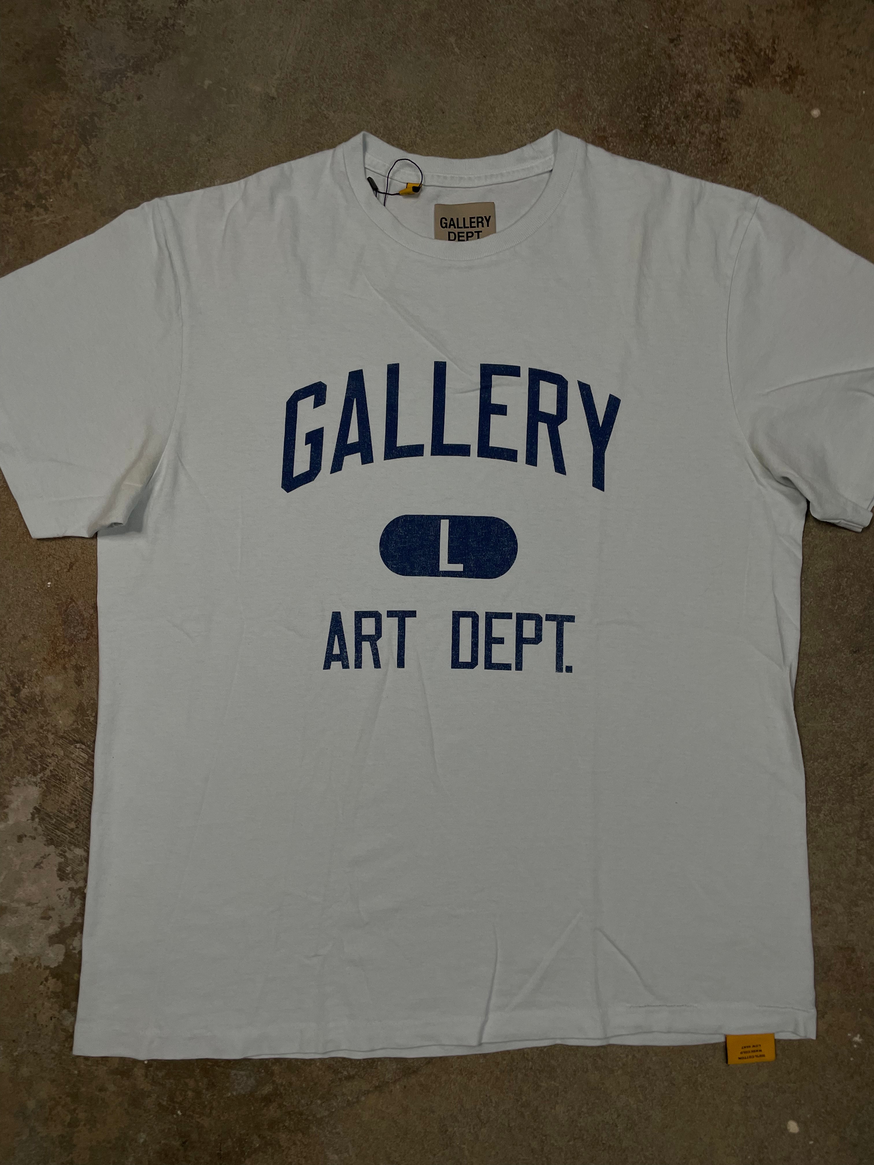 Gallery Dept Baby Blue Art Dept Tee Large Used