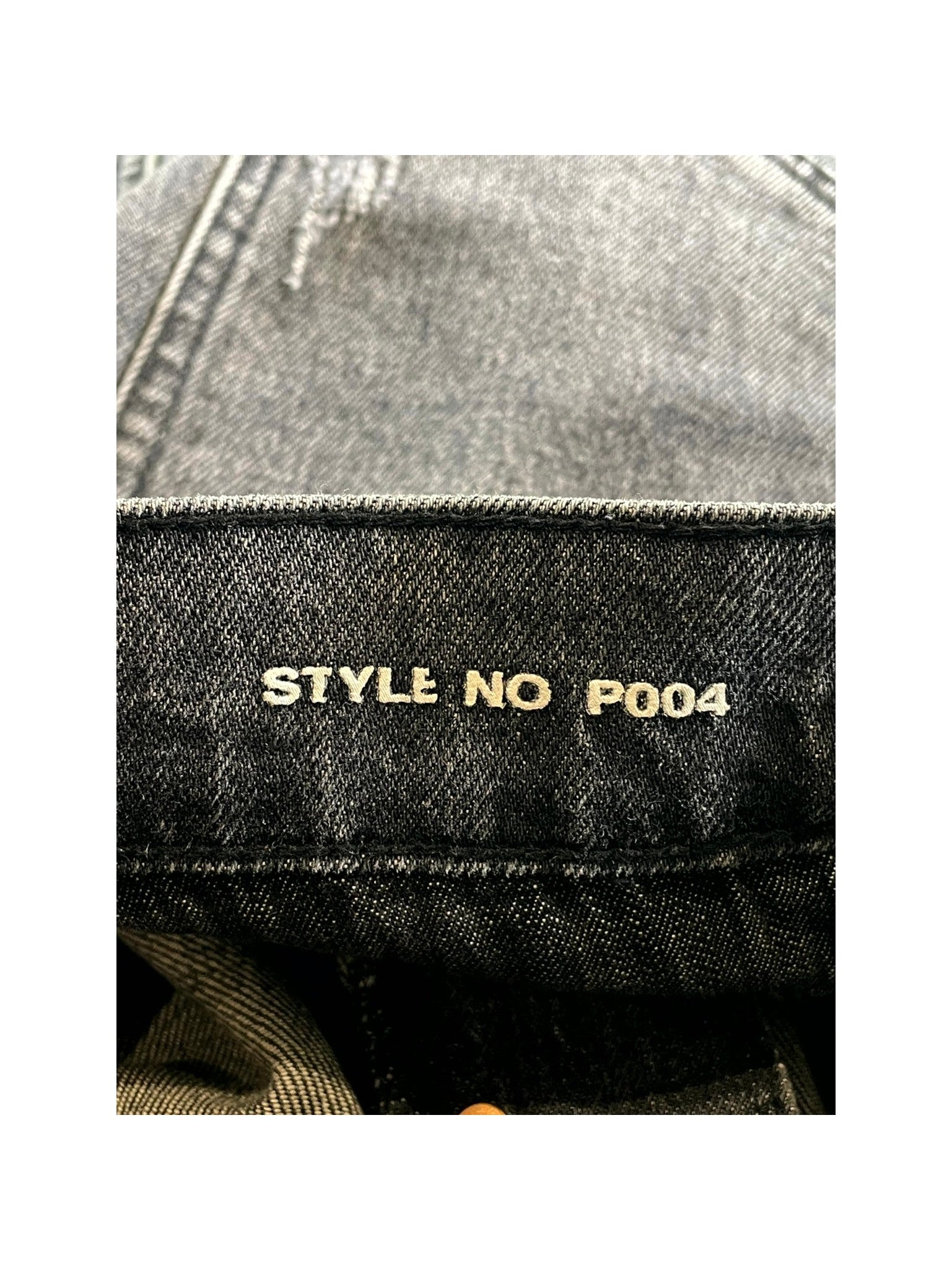 Purple Brand Crystal Black Wash Jeans