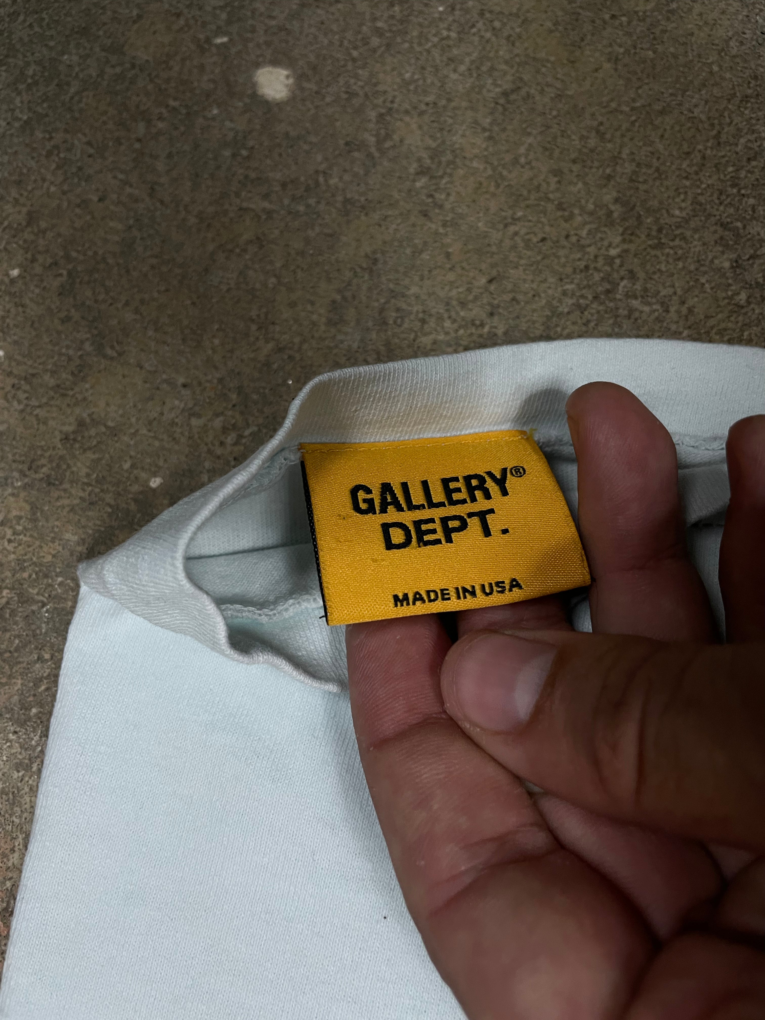 Gallery Dept Baby Blue Art Dept Tee Large Used