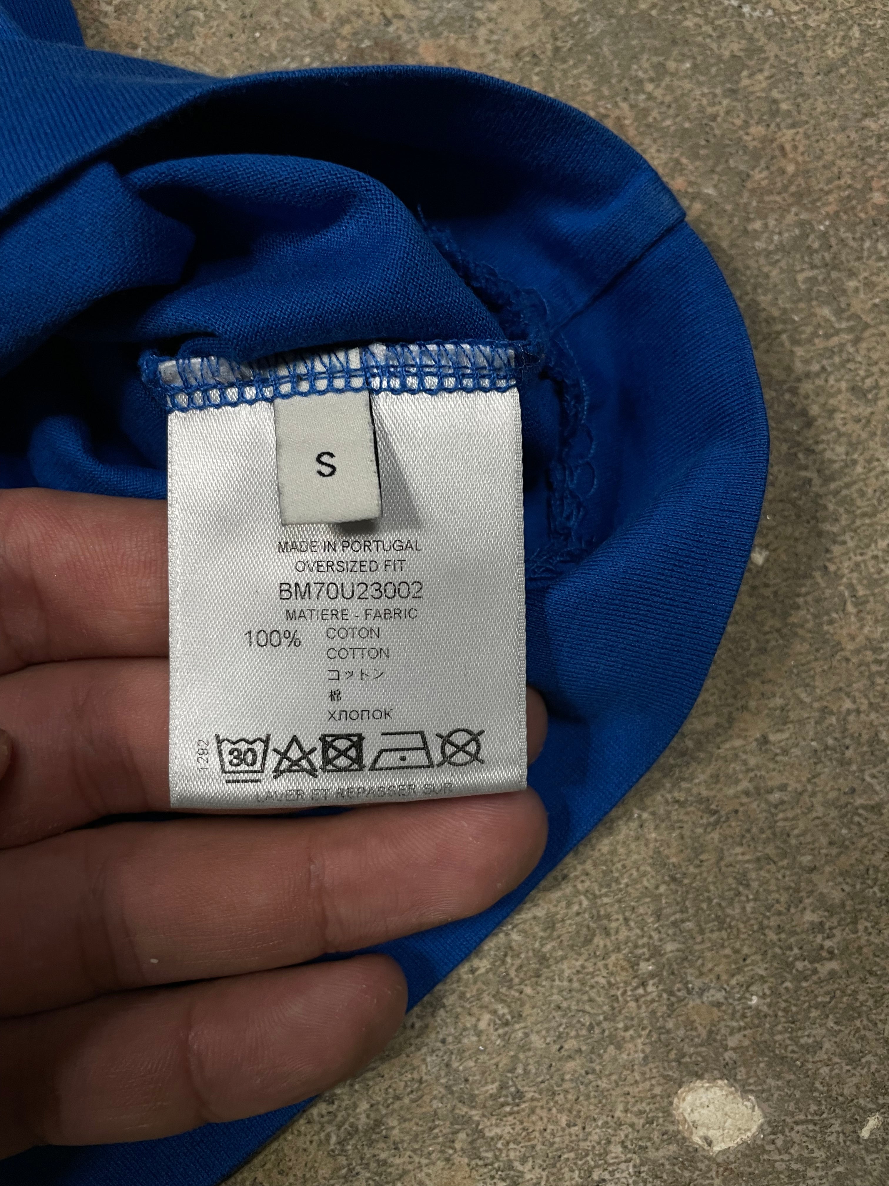 Givenchy Paris Tee Blue Small Used