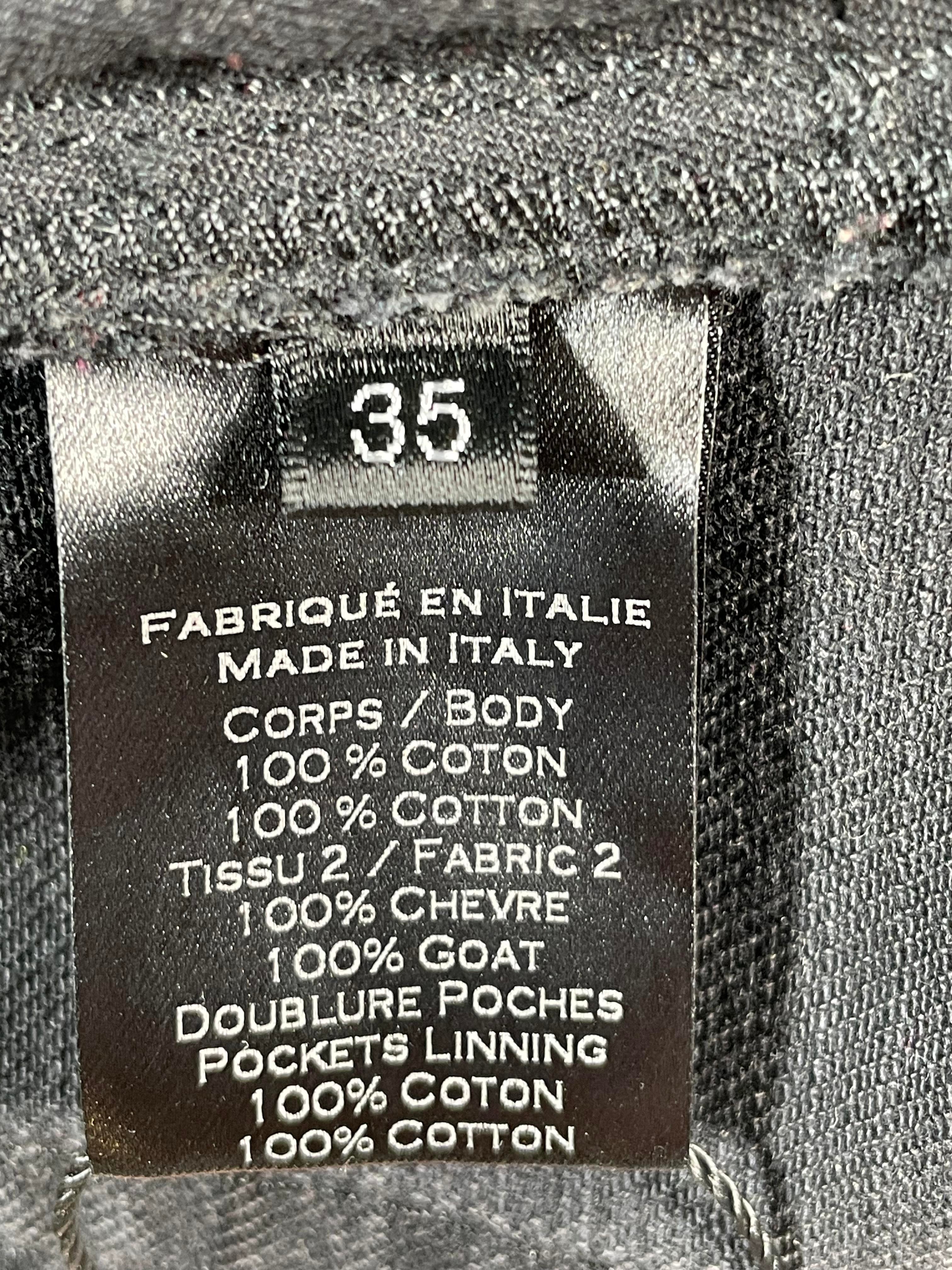 Balmain Black Wax Jeans