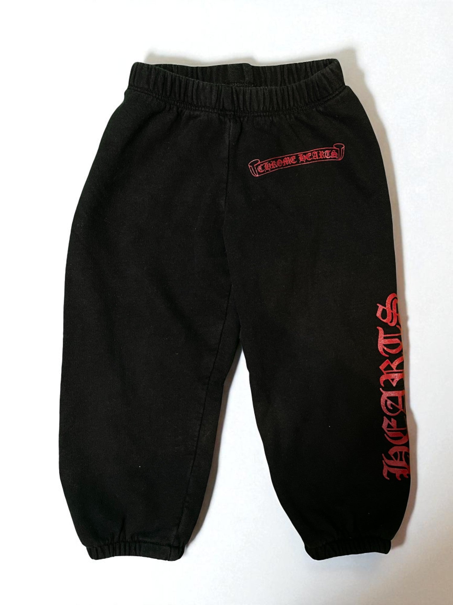 Chrome Hearts Sweats Black Red Used 2T