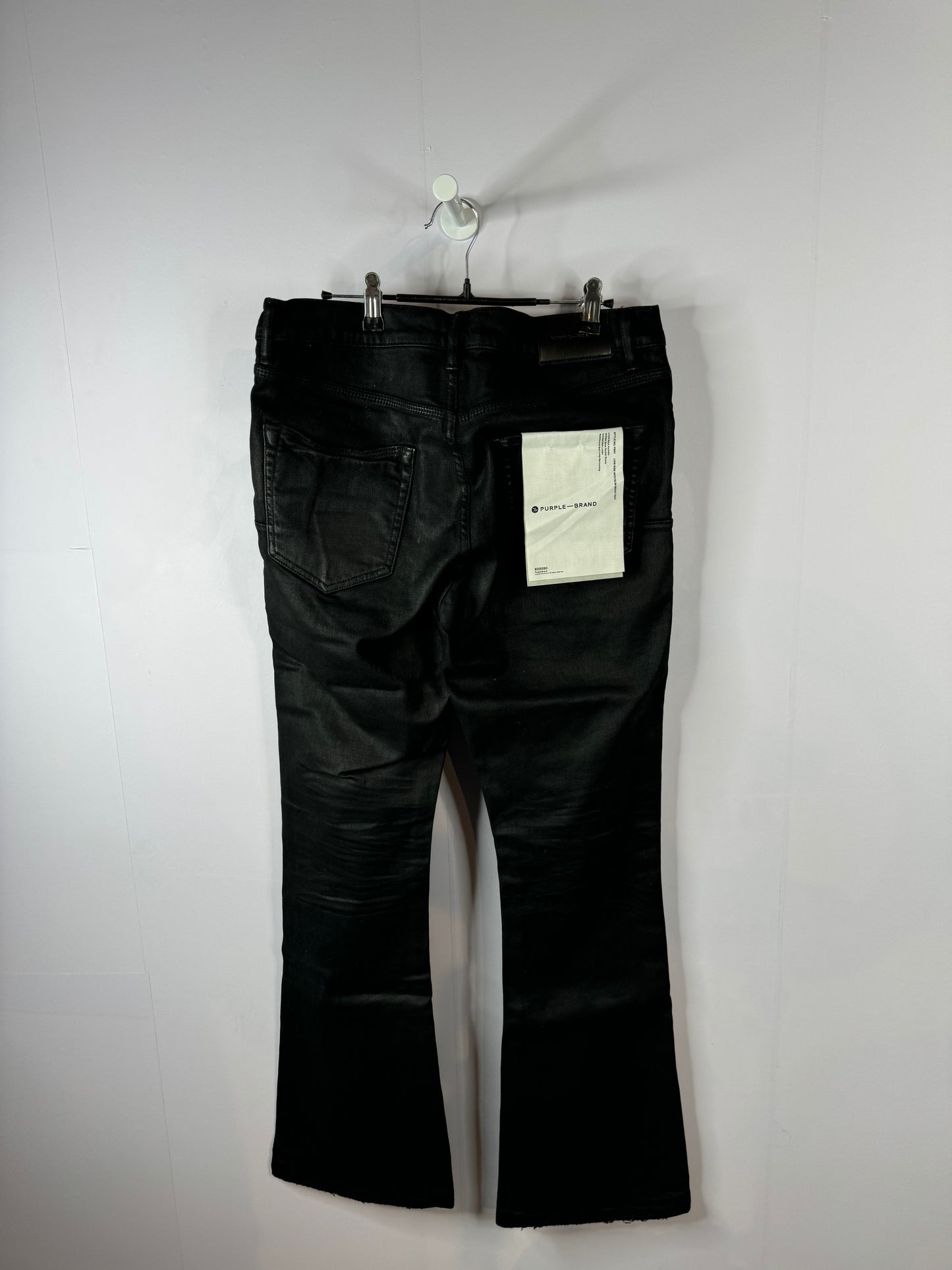 Purple Jeans Black Wax Used 32