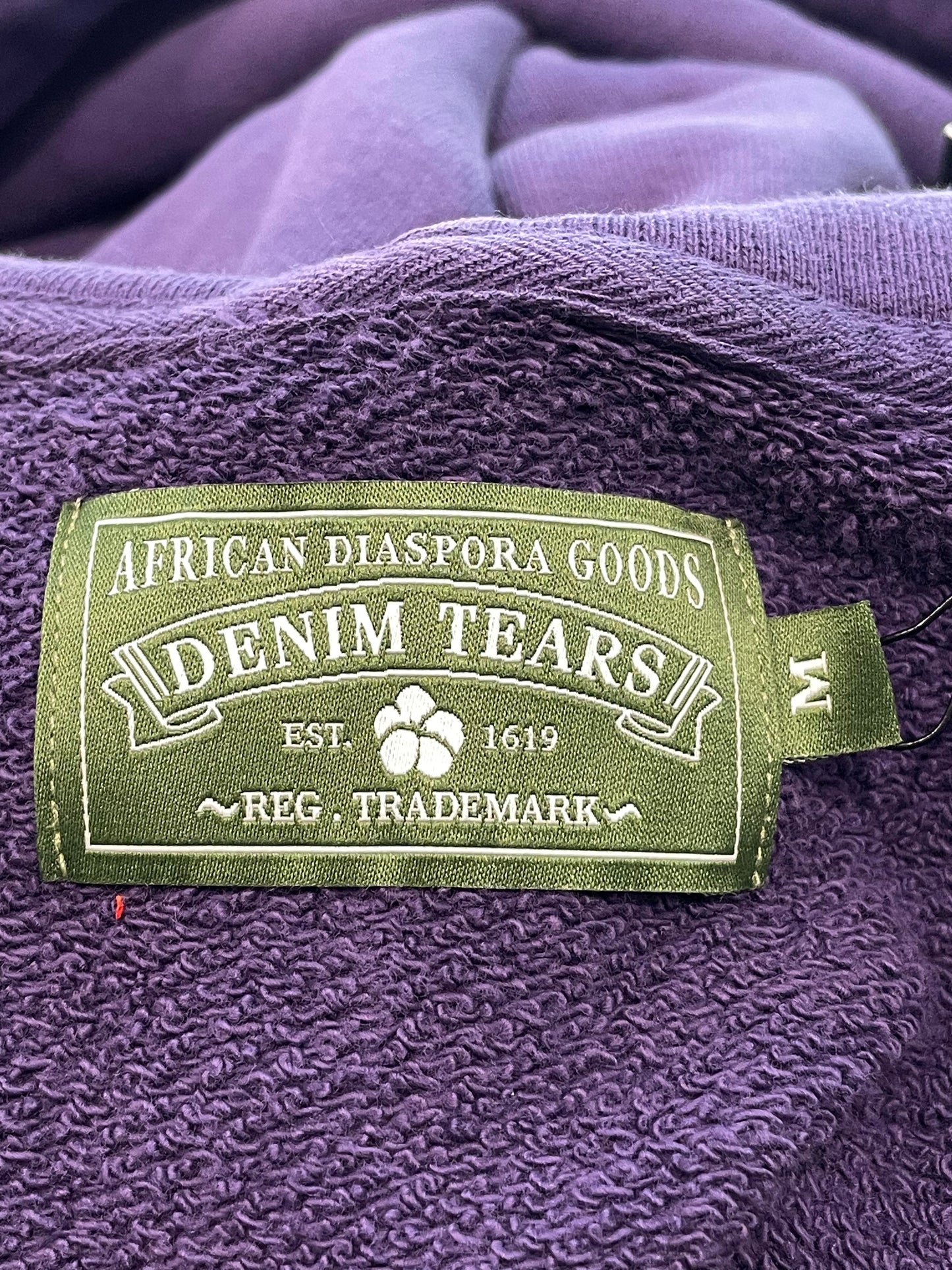 Denim Tears Purple Hoodie