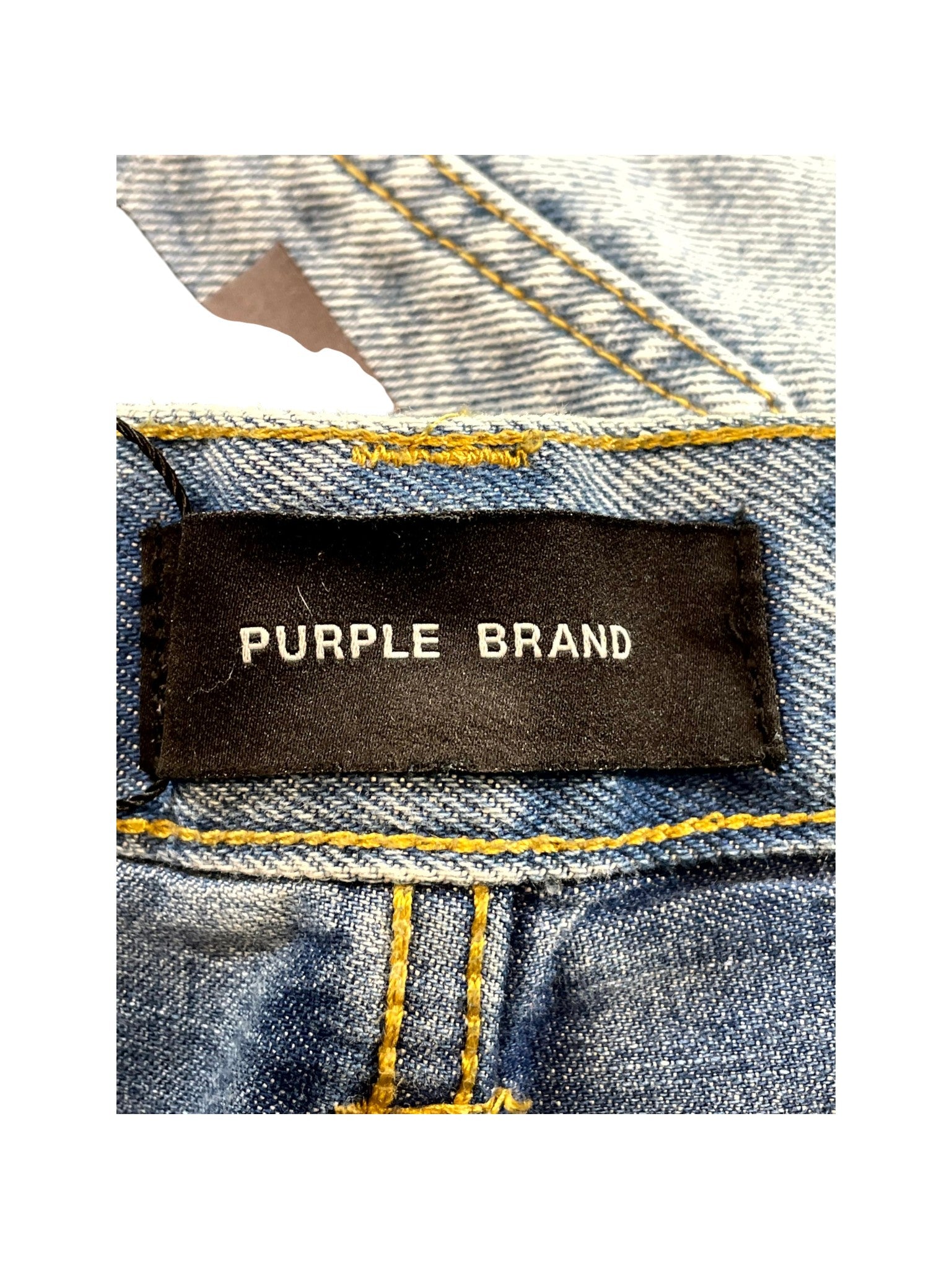 Purple Brand "Crystal Star" Light Wash Jeans