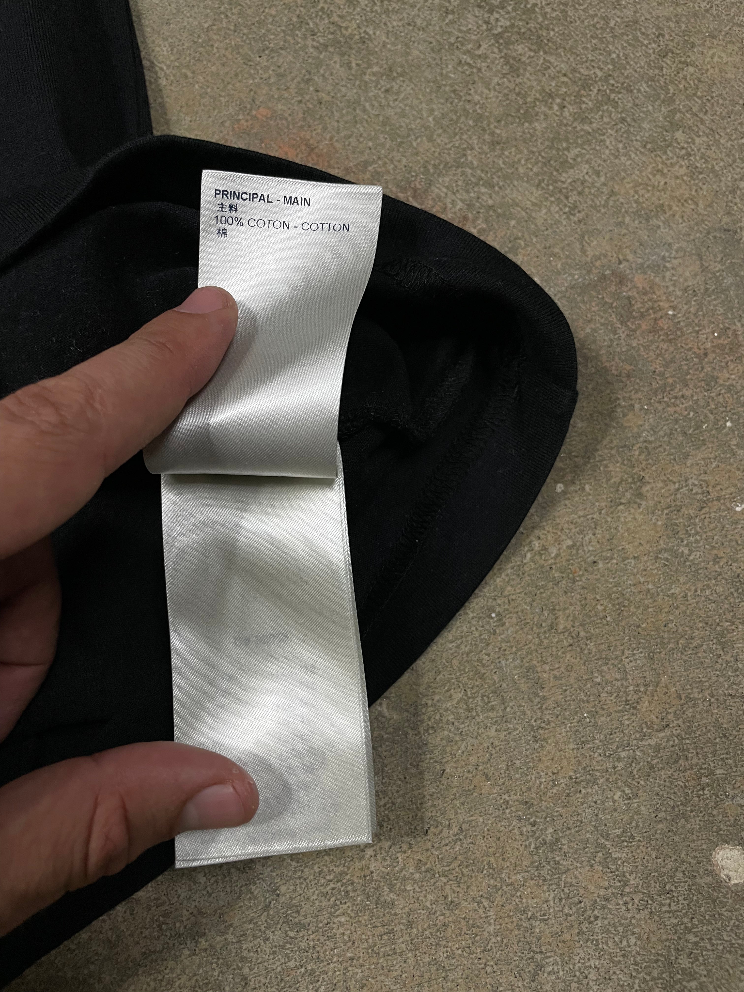 LV Tonal Black Tee