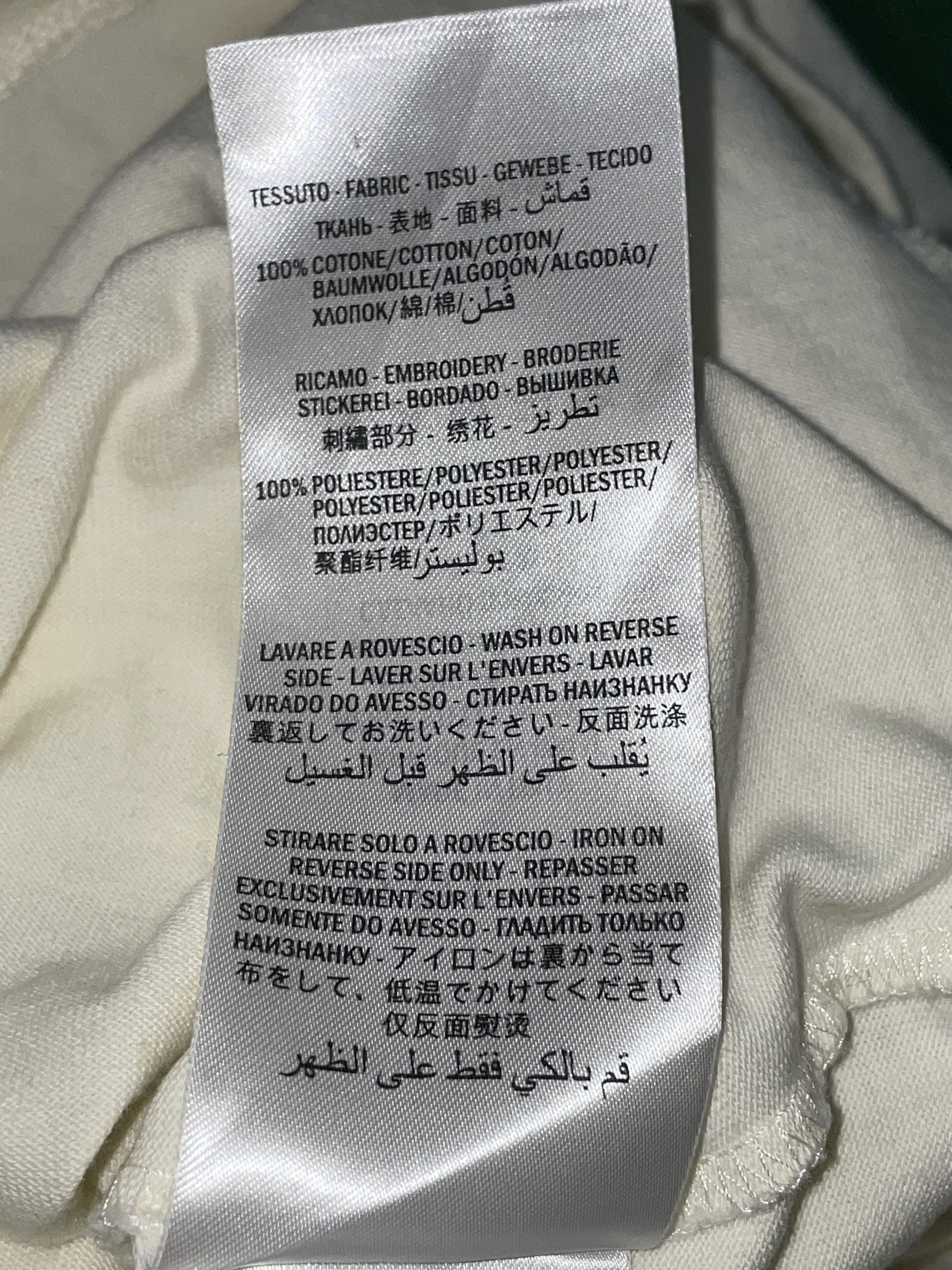 Gucci Tennis Logo Cream Tee